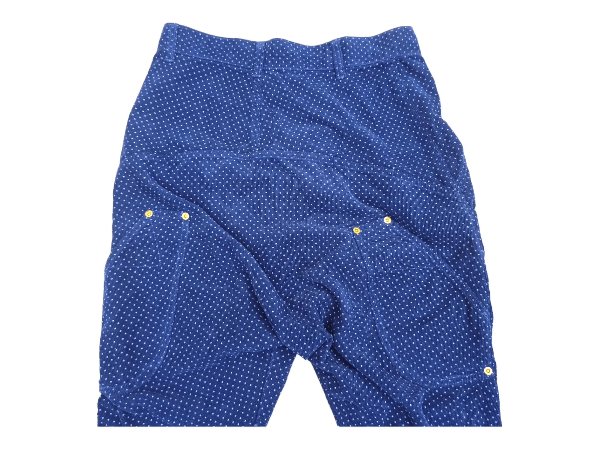 Issey Miyake Mercibeaucoup By Issey Miyake Polkadot Corduroy Pants Size US 28 / EU 44 - 9 Thumbnail