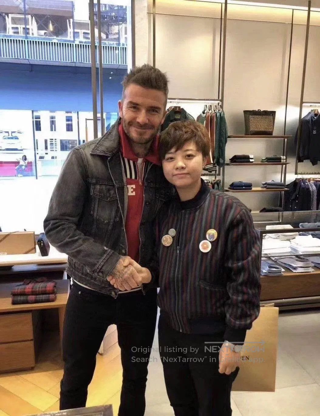 Saint Laurent Paris Saint Laurent Denim Jacket Beckham Style. Size US S / EU 44-46 / 1 - 3 Thumbnail