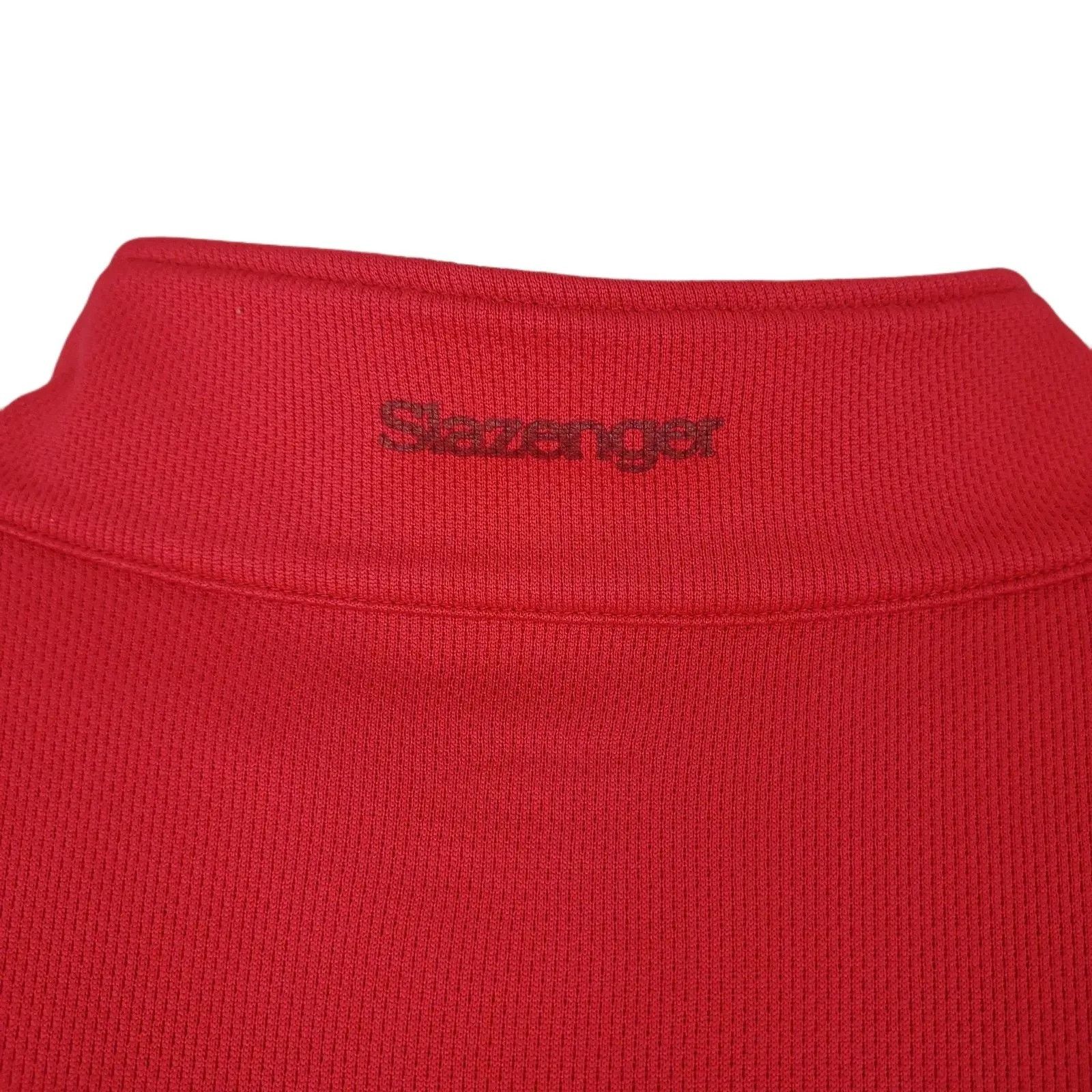 Other SLAZENGER Men's XL 1/4 Zip Golf Athletic Pullover Sweatshirt Size US XL / EU 56 / 4 - 5 Thumbnail
