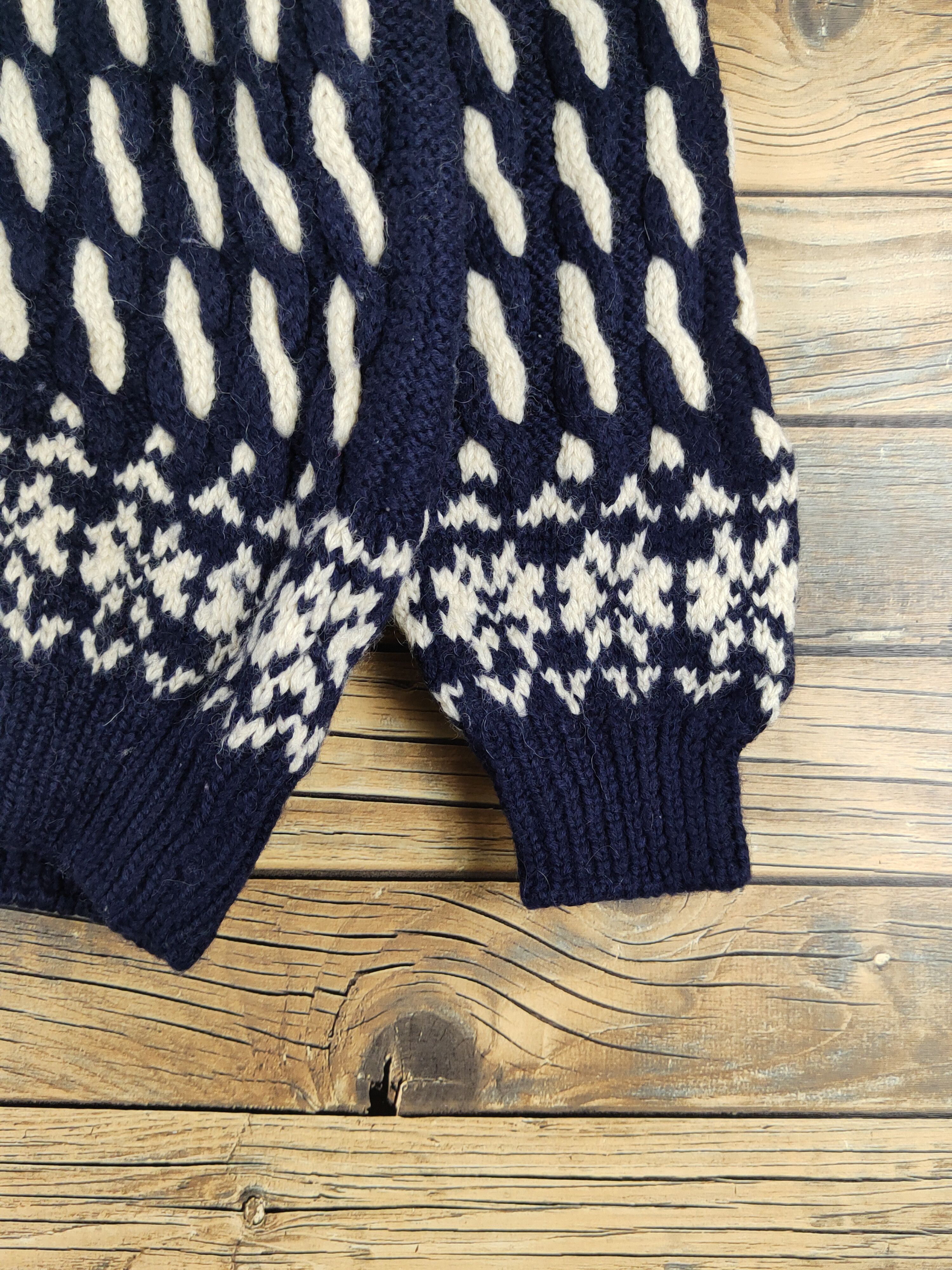 Japanese Brand Mind More Navy Knitwear Sweatshirts #W1937 Size M / US 6-8 / IT 42-44 - 6 Thumbnail