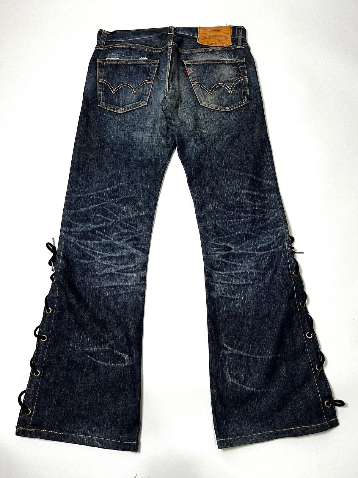 Edwin × If Six Was Nine × Japanese Brand Edwin flared laces up pant lgb style inspired Size US 34 / EU 50 - 2 Thumbnail