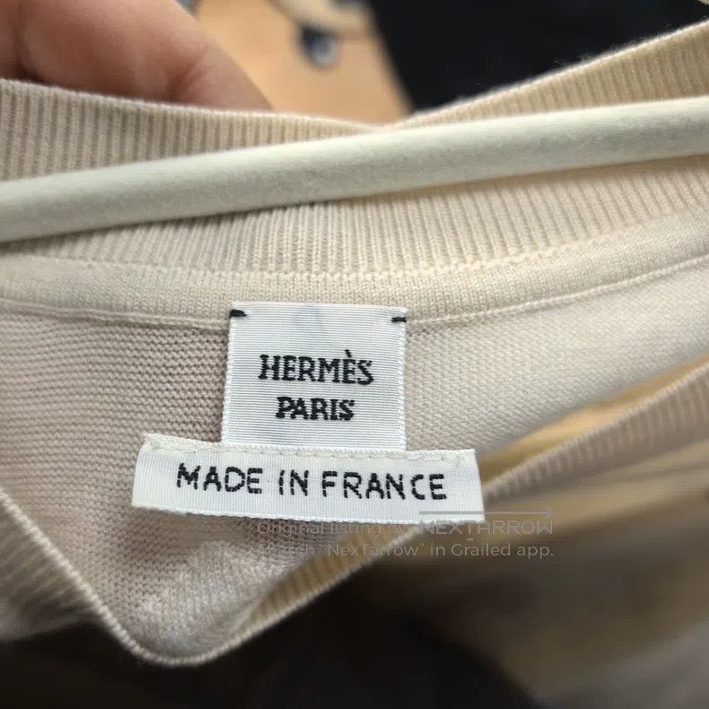 Hermes Hermes Oatmeal Sweater Size XS / US 0-2 / IT 36-38 - 3 Thumbnail