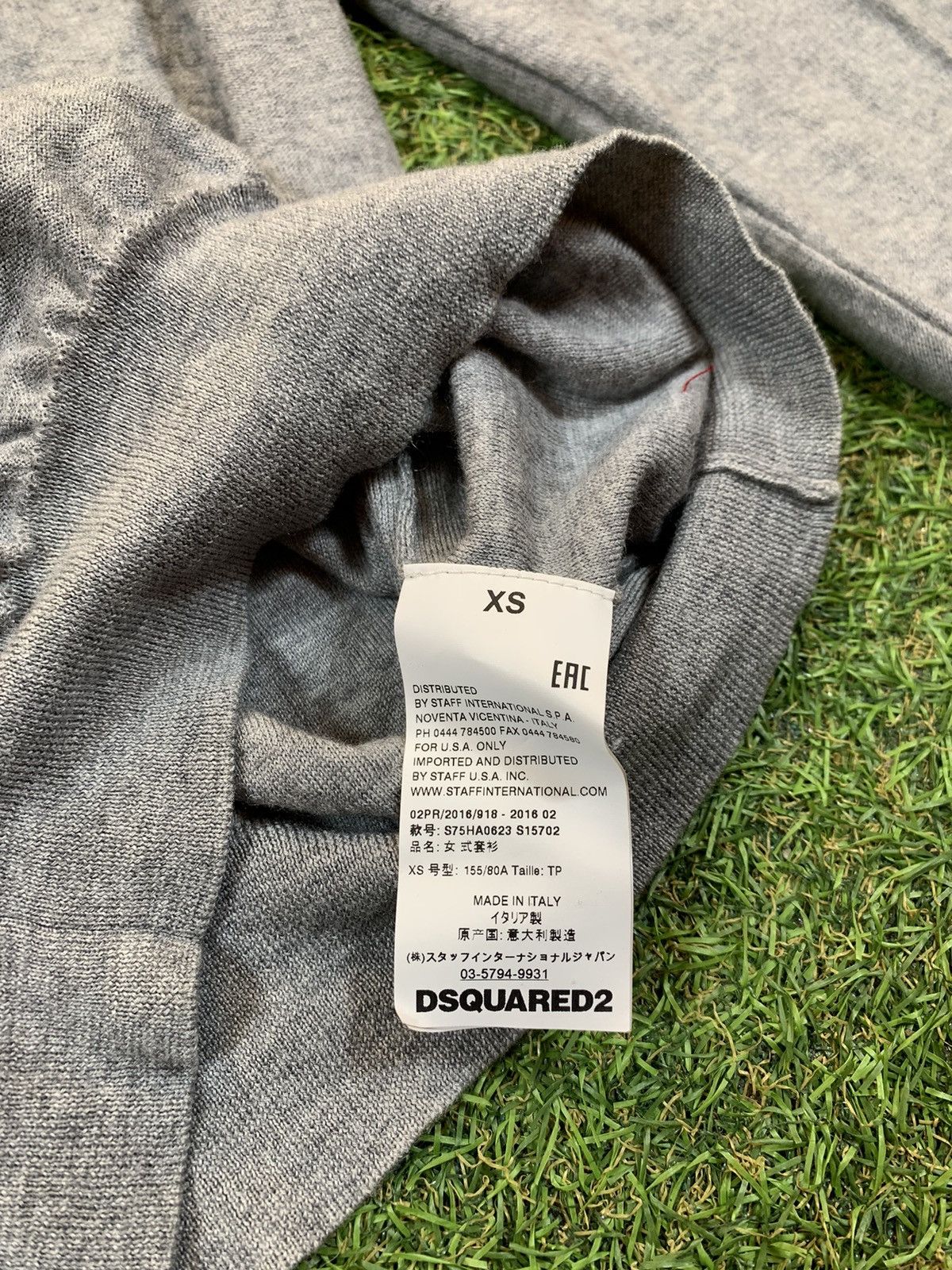Dsquared2 Vintage Y2K Dsquared2 sweater streetwear luxury size XS Size US XS / EU 42 / 0 - 6 Thumbnail