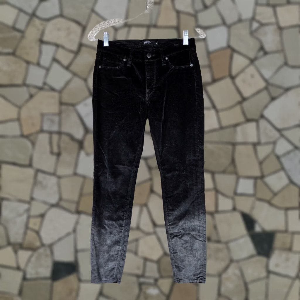 Hudson Hudson Women's Jeans Pants Skinny Velvet Black Ombre 26 Regular Size 26 NYC 90s Womens Size 26" / US 2 / IT 38 - 1 Thumbnail
