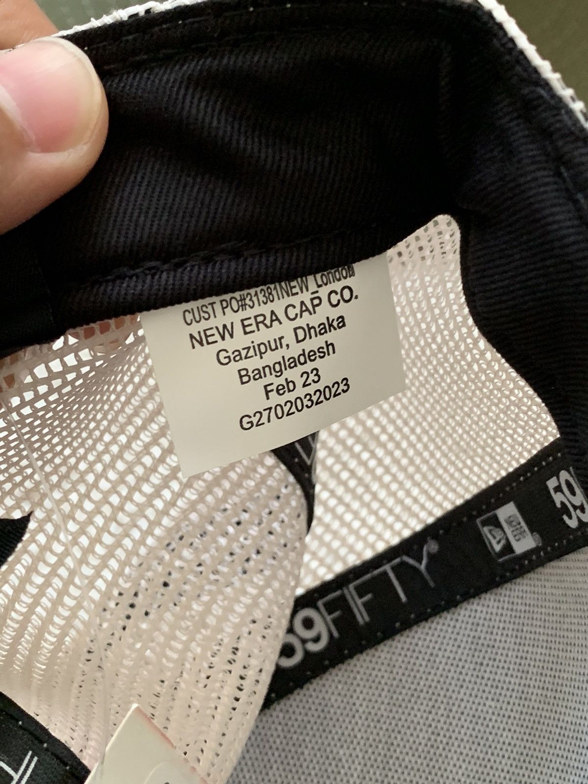 New Era × Supreme Supreme X New Era Box Logo Mesh SS23 Size 34 - 6 Thumbnail