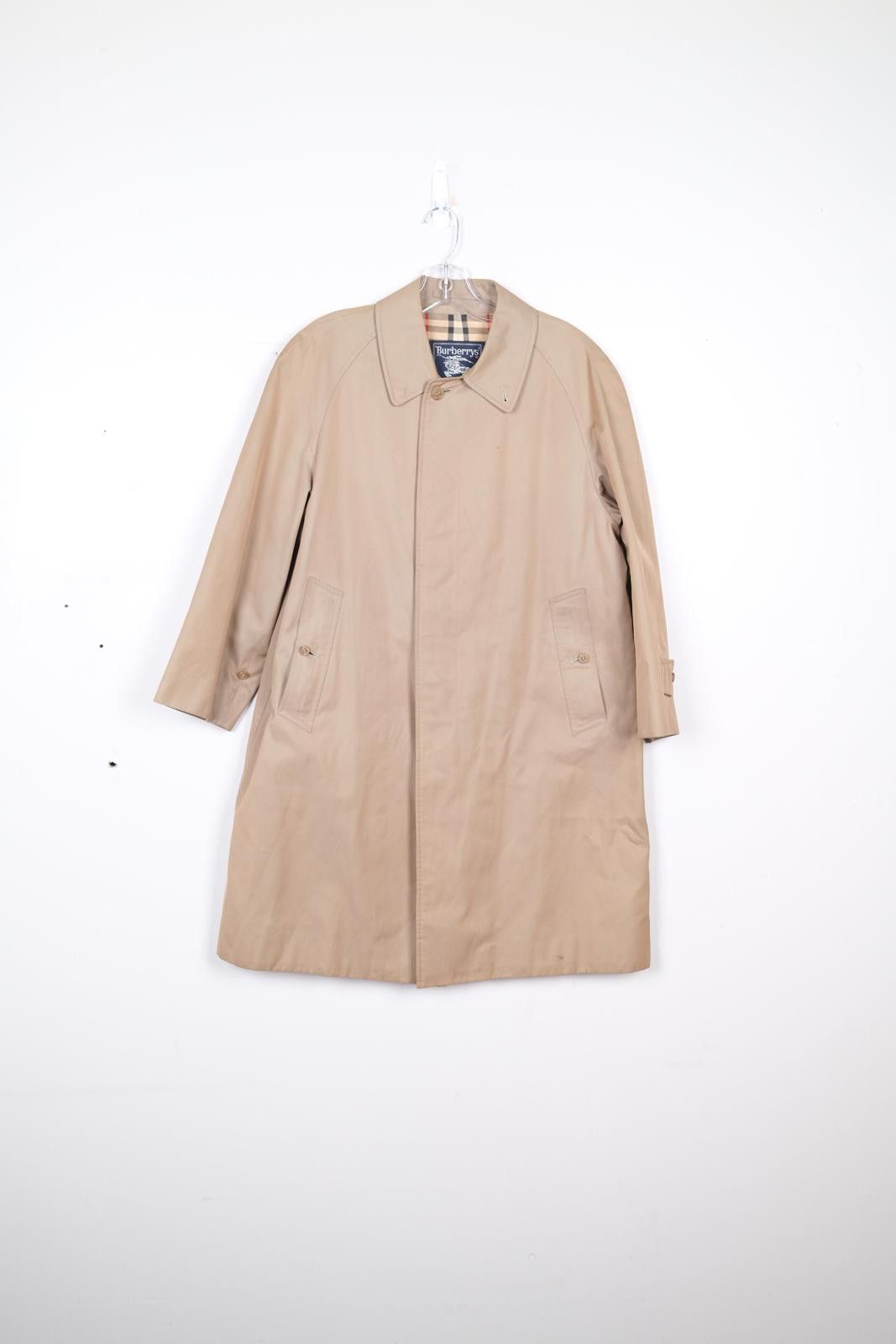 Burberry 90's Burberry Mac Coat Size M / US 6-8 / IT 42-44 - 1 Thumbnail