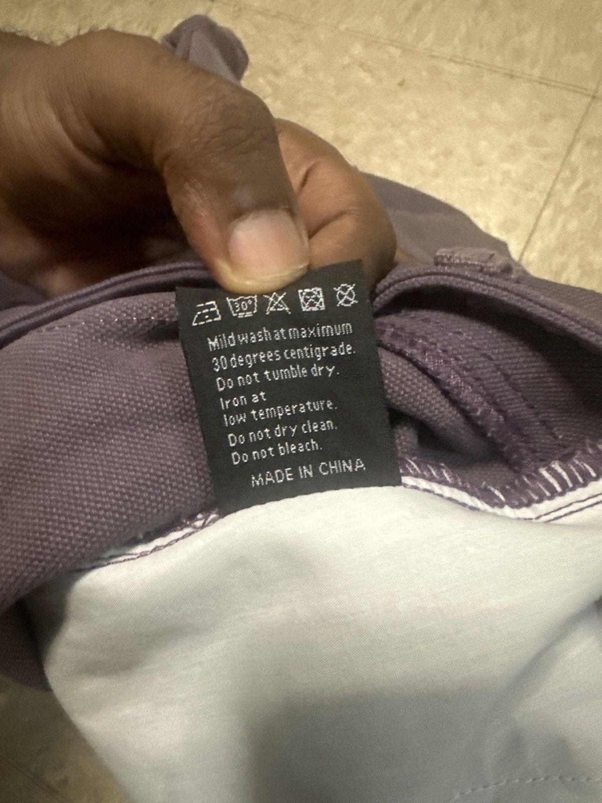 Who Decides War Purple who decides war baggy cargos Size US 34 / EU 50 - 5 Thumbnail