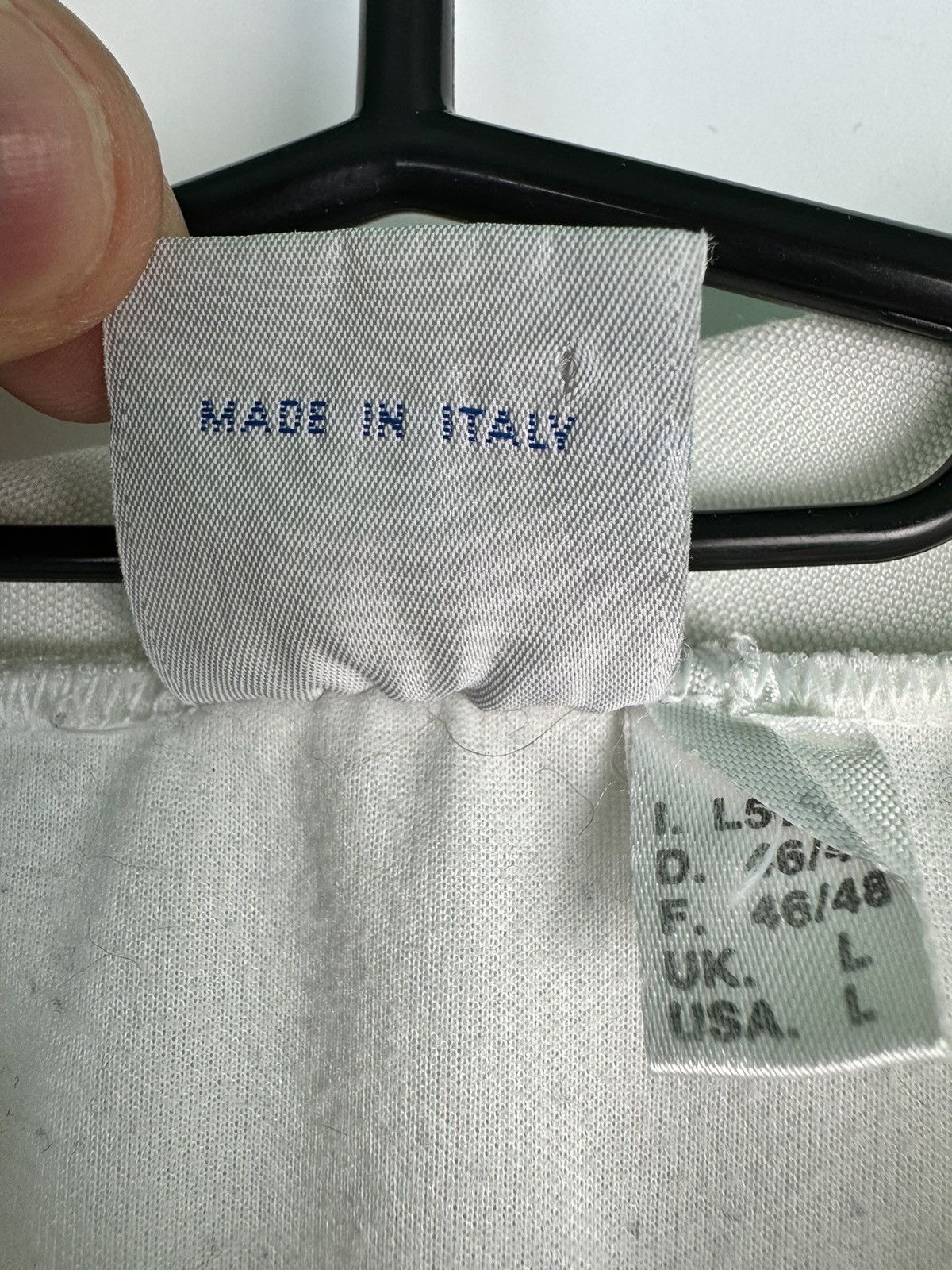 Diadora × Vintage 1990-91 Italy National Team Diadora Training Shirt Rare L Size US L / EU 52-54 / 3 - 5 Thumbnail