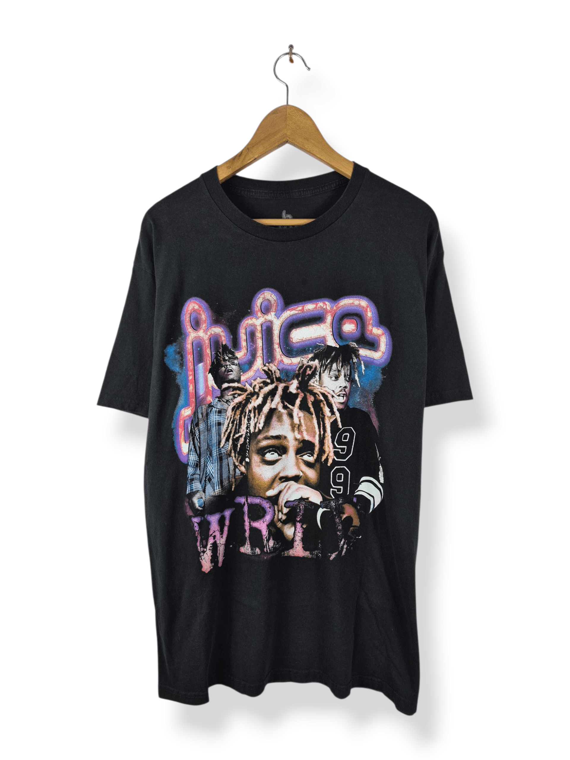 999 Club 999 Club Juice WRLD Rap Tees Big Print Hip Hop Size US XL / EU 56 / 4 - 1 Thumbnail