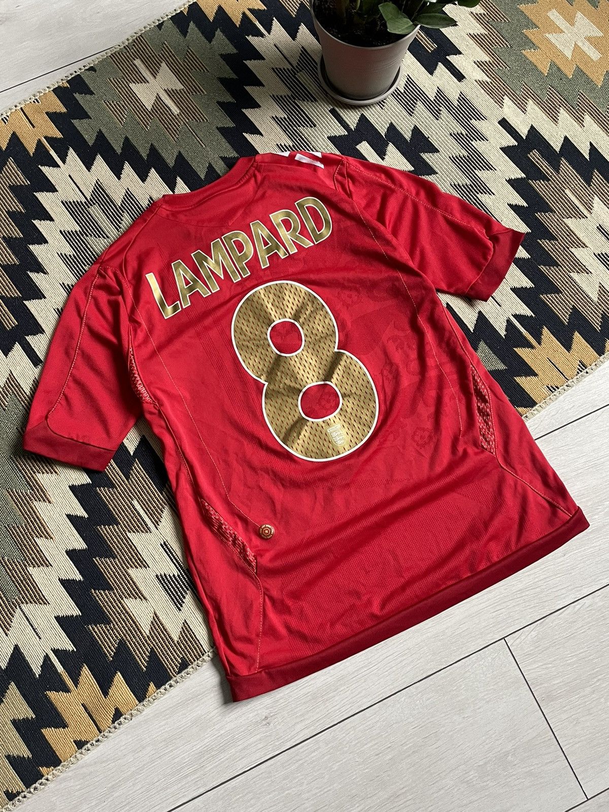 Vintage Vintage Umbro England Lampard 8 Jersey Size US S / EU 44-46 / 1 - 7 Thumbnail