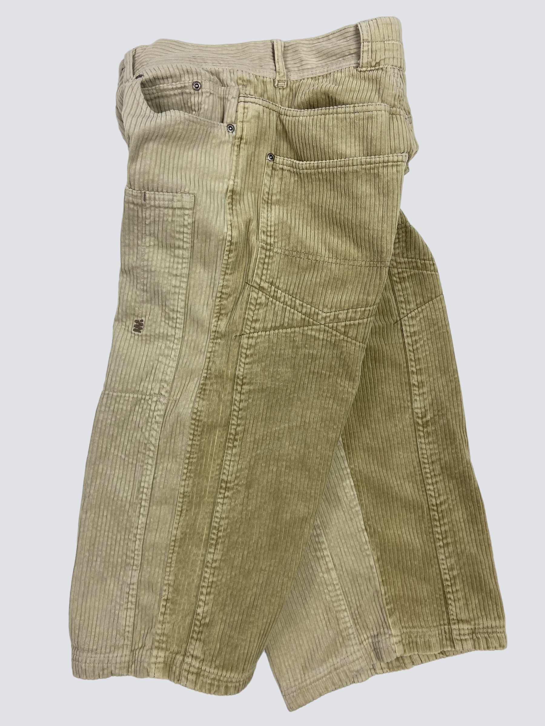 Jet Lag JETLAG CORDUROY BERMUDA BAGGY DOUBLE KNEE SHORTS 90s № 3008 Size US 30 / EU 46 - 5 Thumbnail