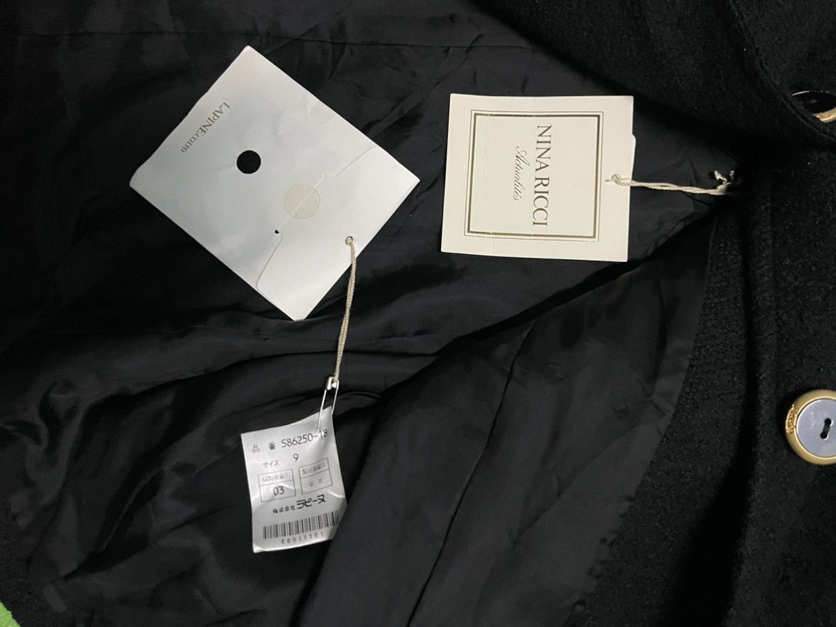 Nina Ricci × Vintage Vintage Nina Ricci Wool Blazer Size M / US 6-8 / IT 42-44 - 8 Thumbnail