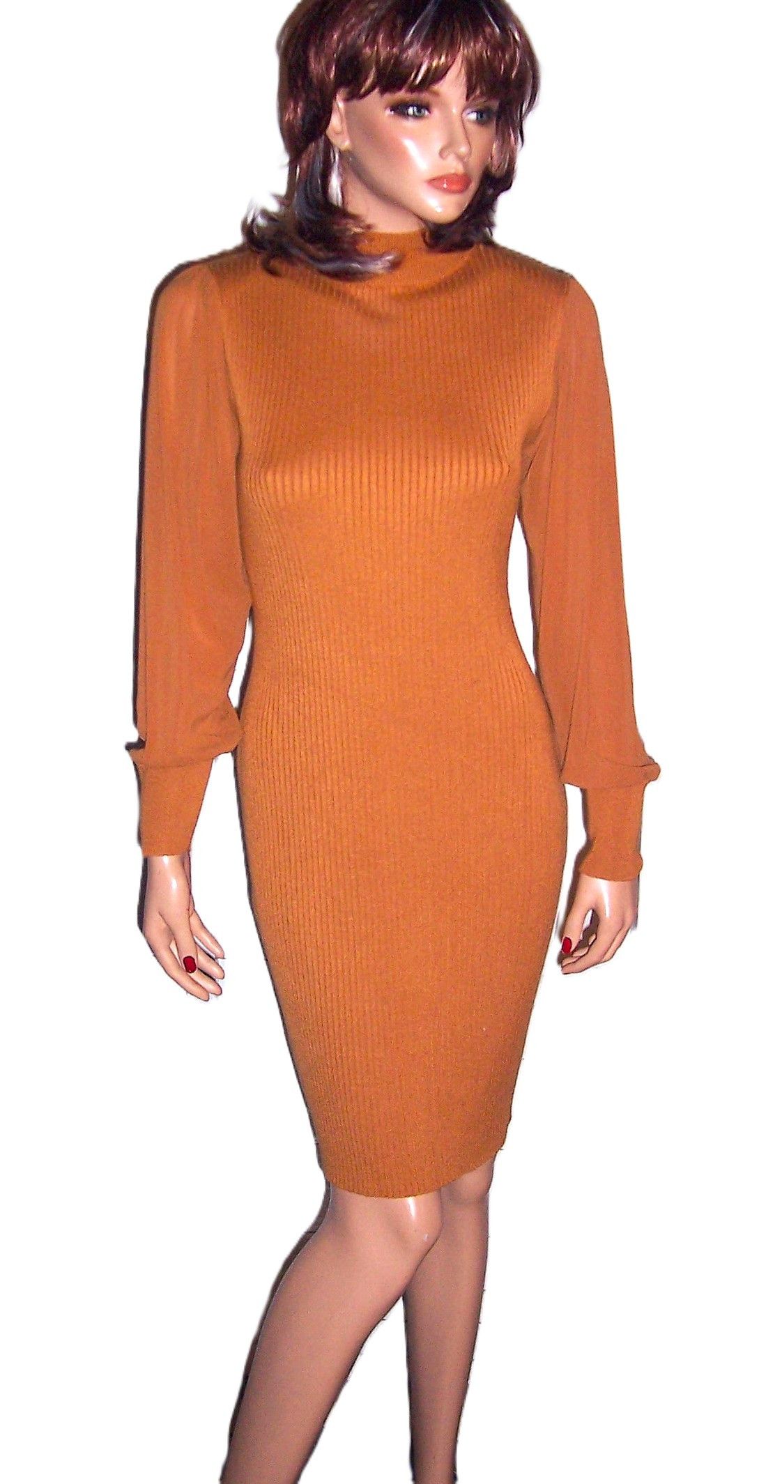 Other Emma & Posh Bronze Sweater Dress M Size M / US 6-8 / IT 42-44 - 3 Thumbnail