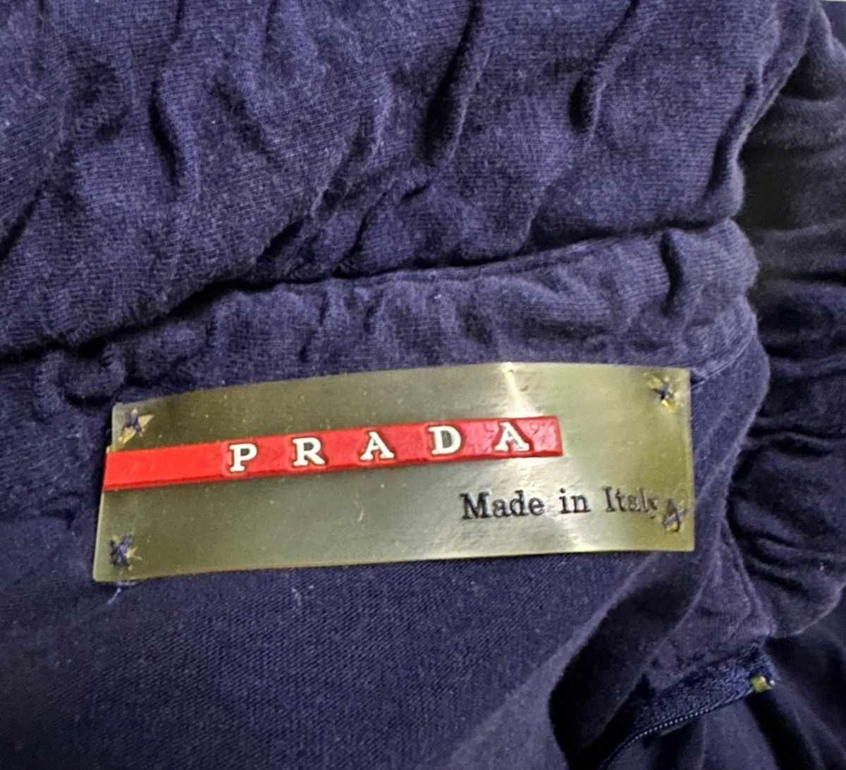 Prada Prada collar zipper strech shirts Size L / US 10 / IT 46 - 6 Thumbnail