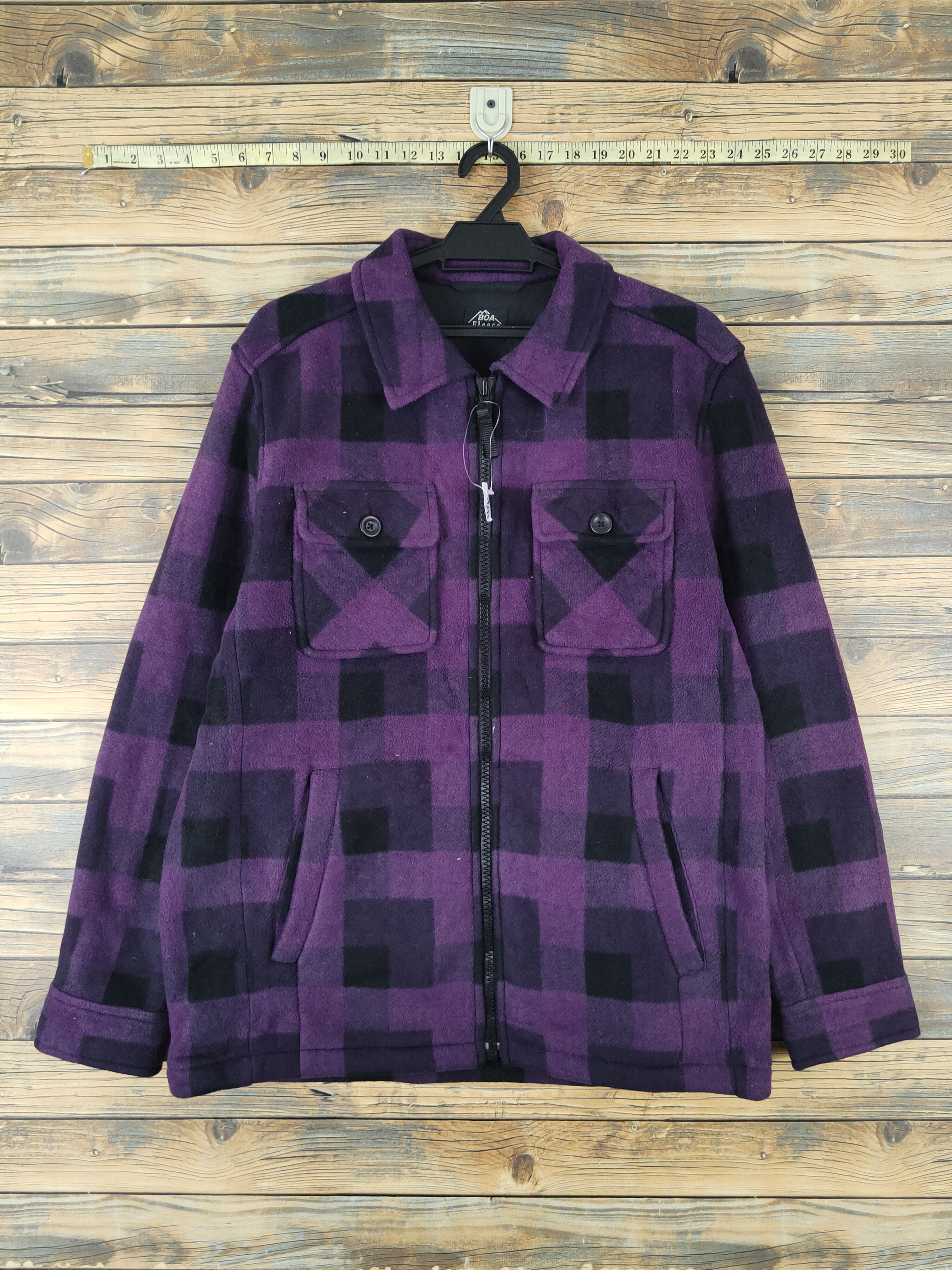 Japanese Brand BoaFleece-Uniqlo Purple Wool Sweaters #W2023 Size US XL / EU 56 / 4 - 1 Thumbnail