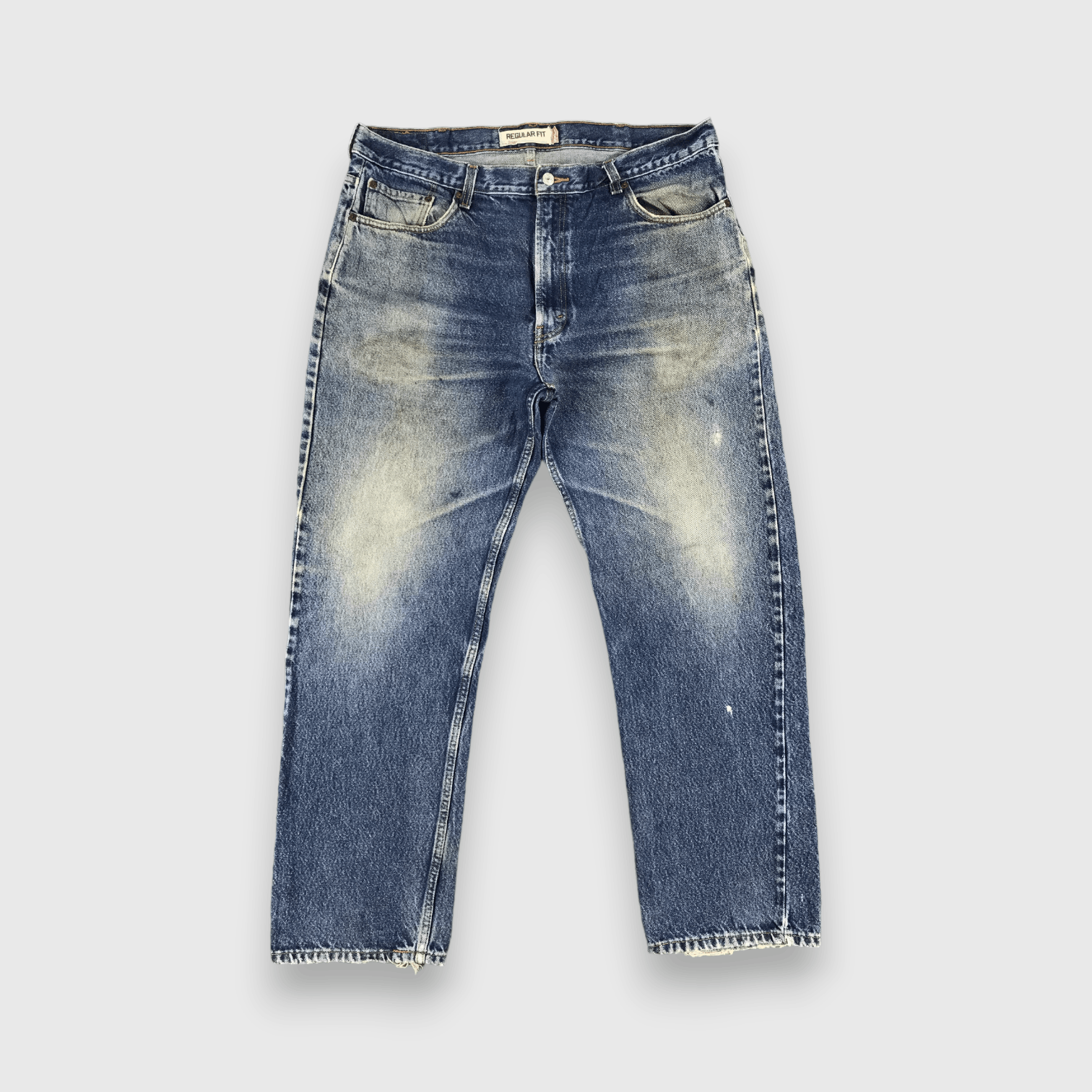 Levi's Vintage Levis 505 Jeans Rusty Washed Denim-J1074 Size US 40 / EU 56 - 1 Thumbnail