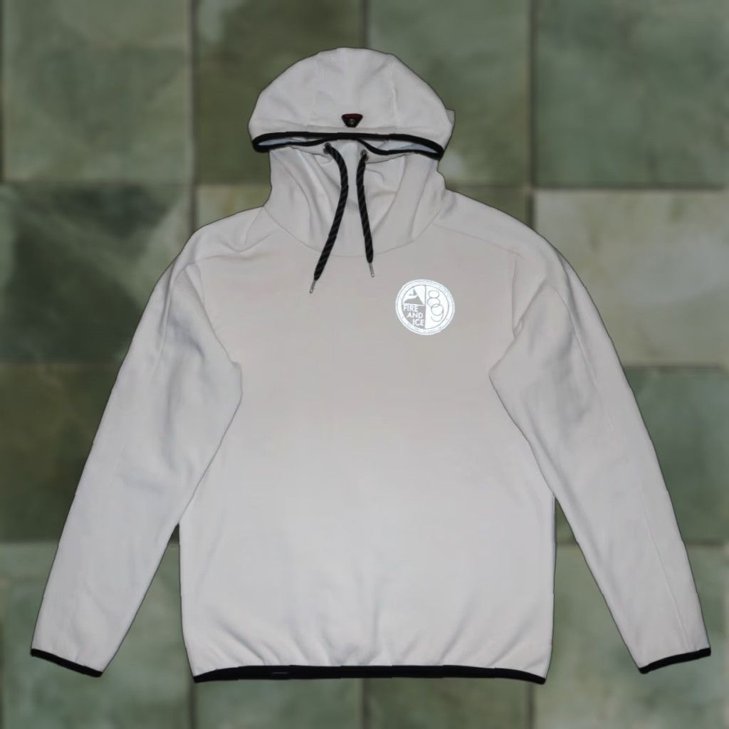 Bogner BOGNER FIRE+ICE HOODIE THERMO LONGSLEEVE MOUNTAIN FLEECE INSIDE MENS MEDIUM Shirt Mens Medium White Size US M / EU 48-50 / 2 - 1 Thumbnail