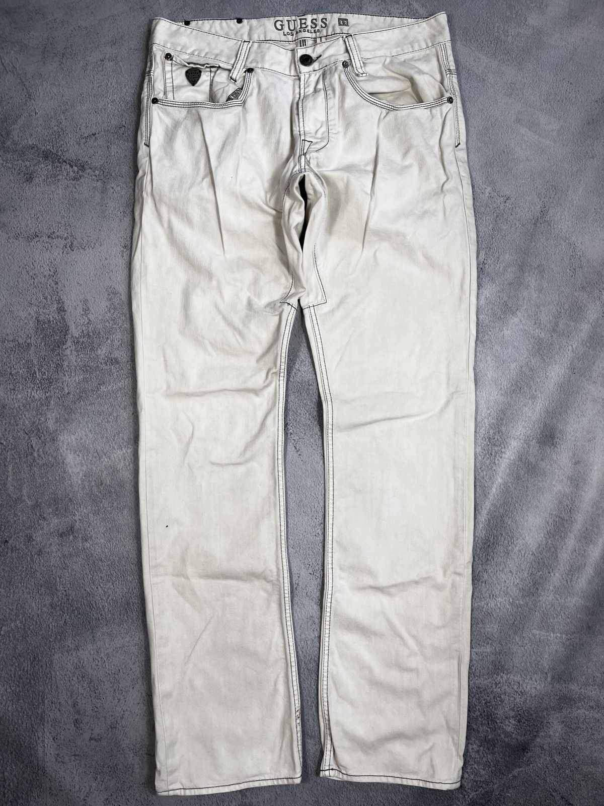 Guess Vintage Y2K Guess straight denim jeans streetwear 33 Size US 33 - 7 Thumbnail