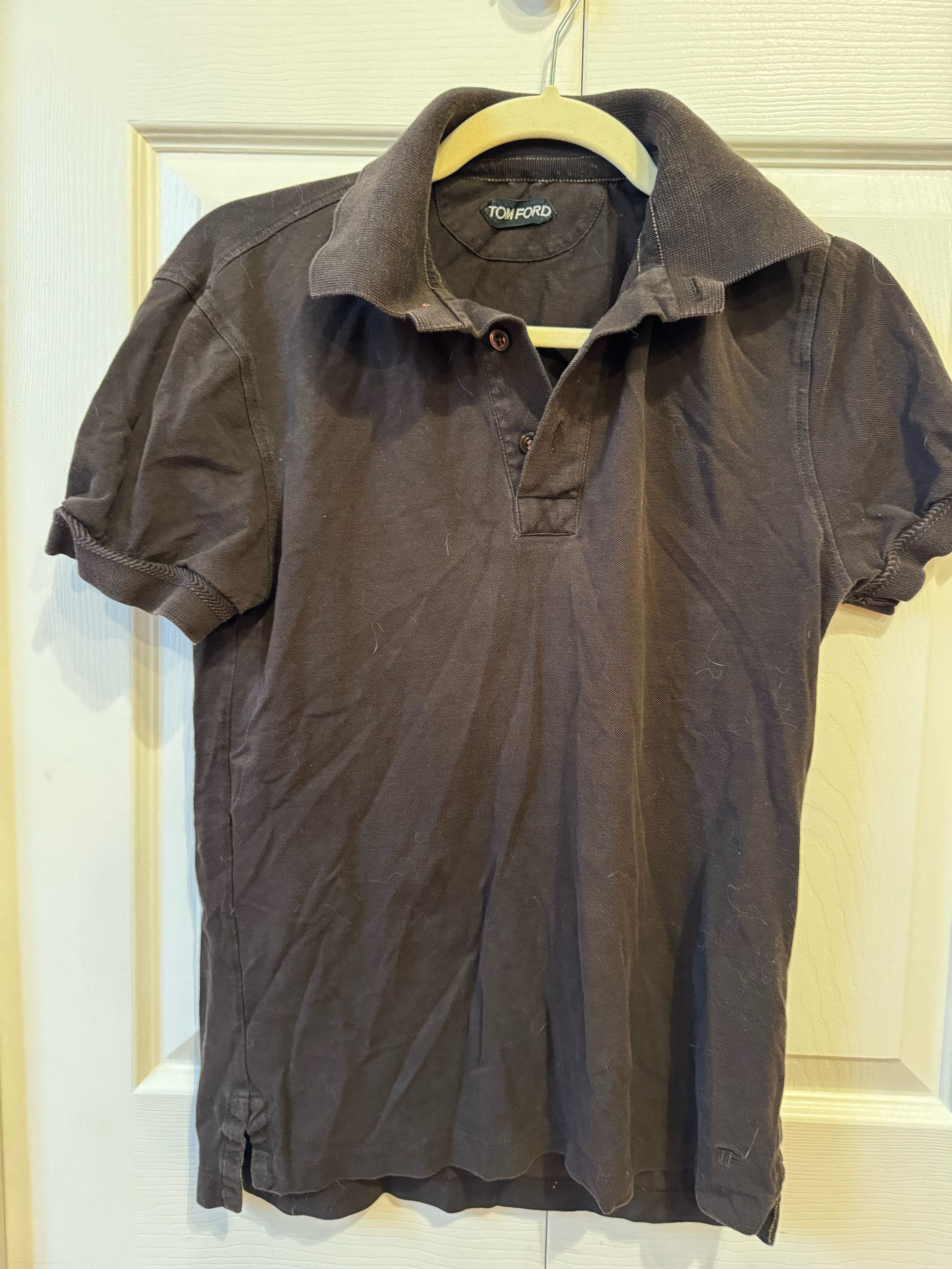 Image of Tom Ford Brown Polo, Men's (Size Small)