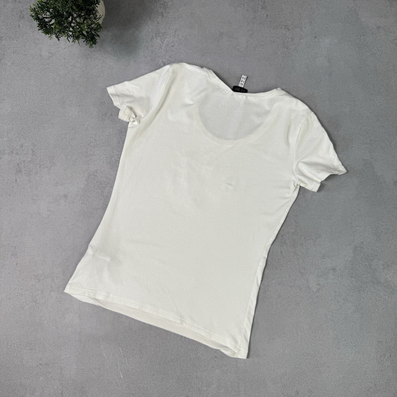 Armani Armani Jeans Logo Women T Shirt Size M White Size M / US 6-8 / IT 42-44 - 15 Thumbnail