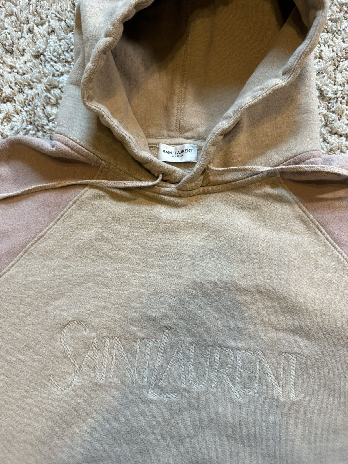 Saint Laurent Paris Saint Laurent Paris Logo Hoodie Size US S / EU 44-46 / 1 - 2 Thumbnail