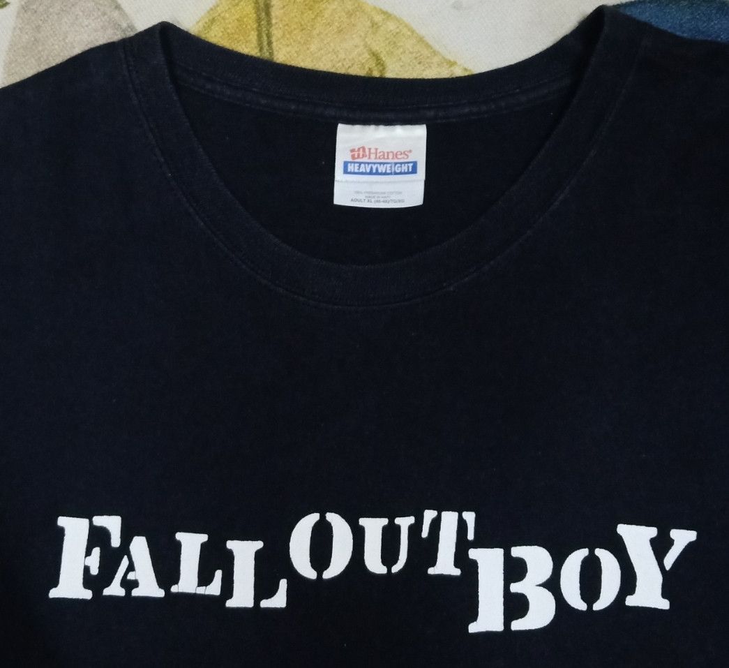 Band Tees Vintage Fall Out Boy : We Set Our Sails Against The Wind Size US XL / EU 56 / 4 - 8 Thumbnail