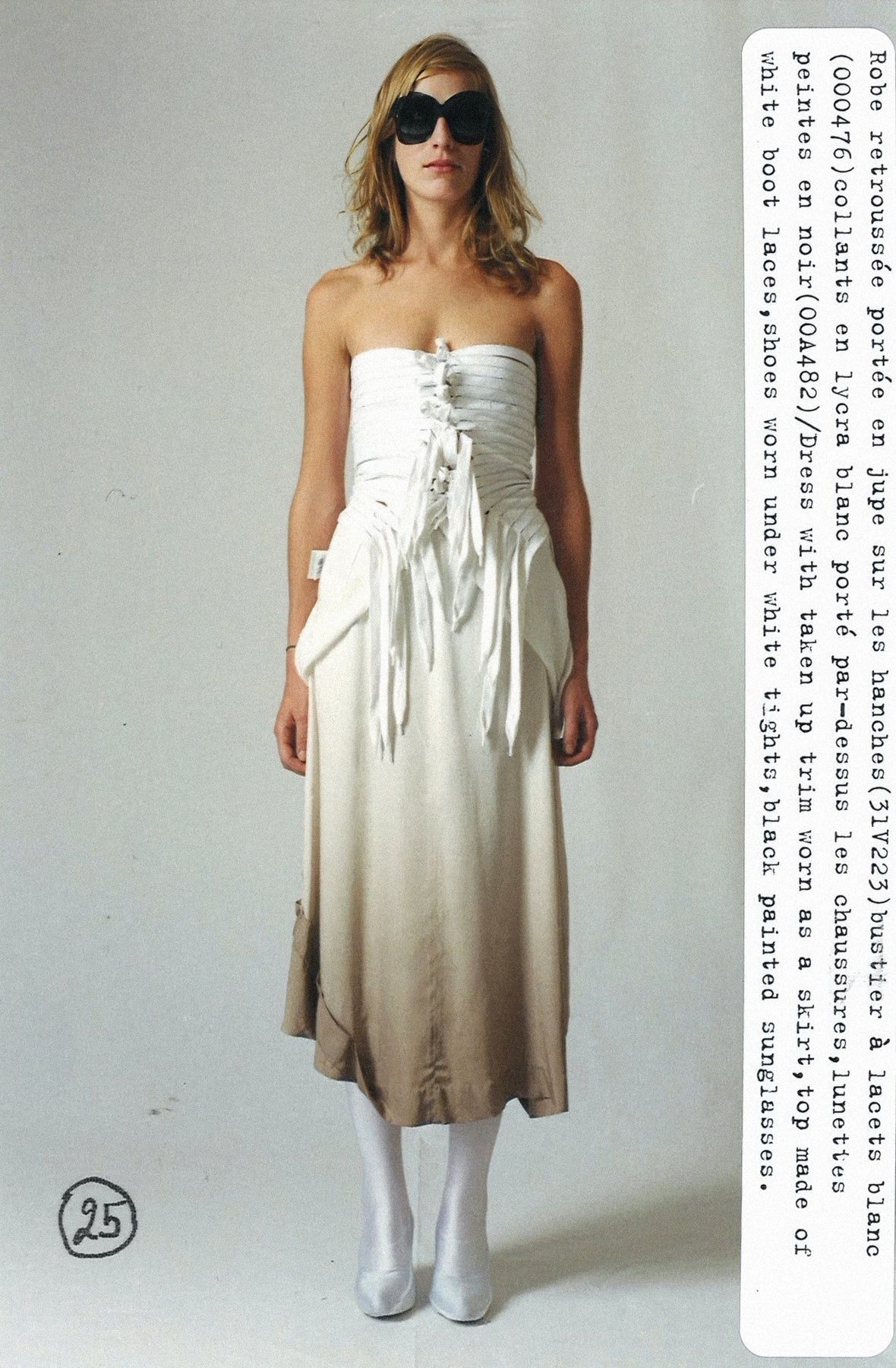Maison Margiela SS03 Runway Look 25 - 2003 Spring / Summer Size M / US 6-8 / IT 42-44 - 2 Thumbnail