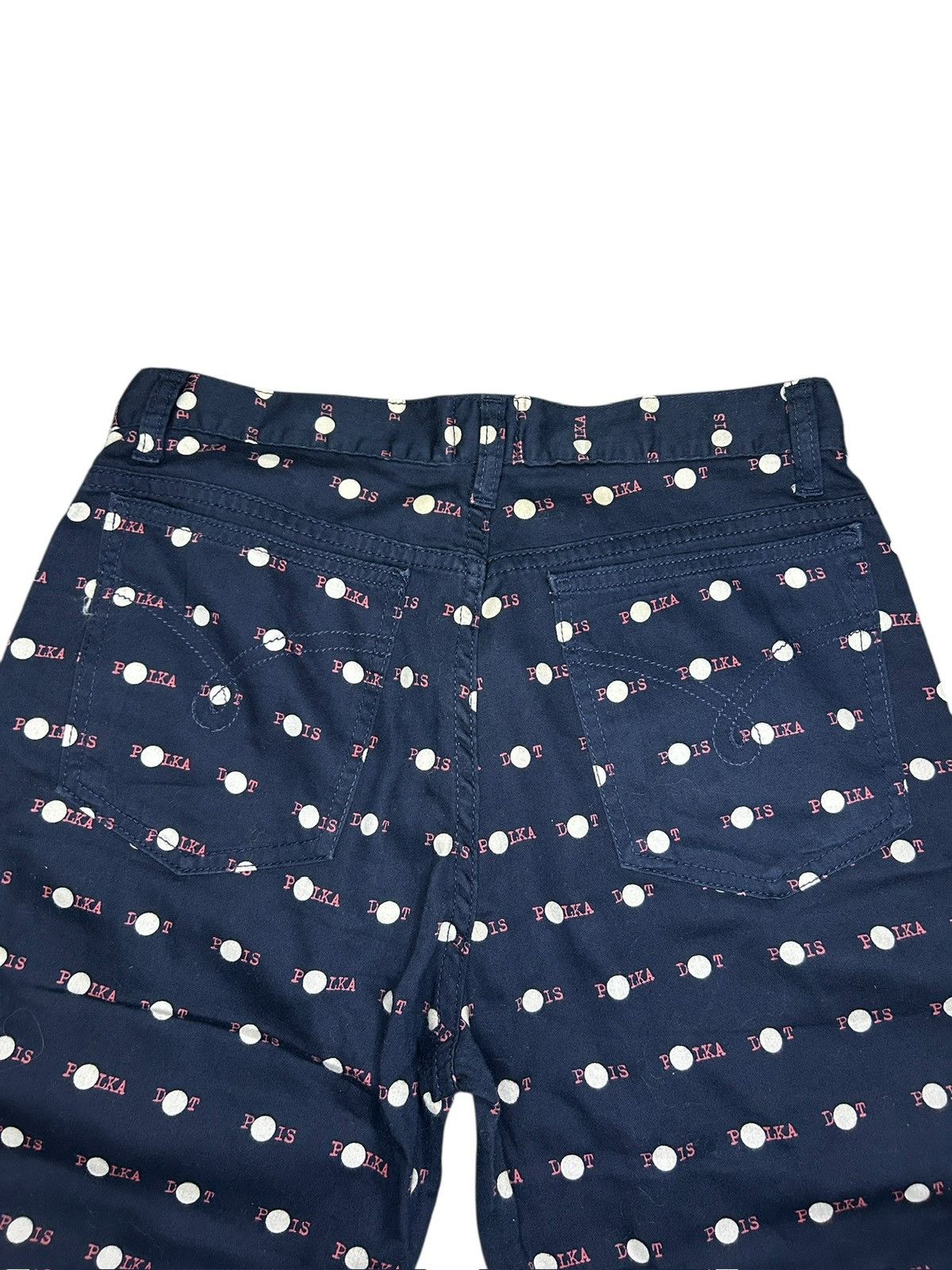 Moschino 90s Polka Dot Trousers Size 27" / US 4 / IT 40 - 8 Thumbnail