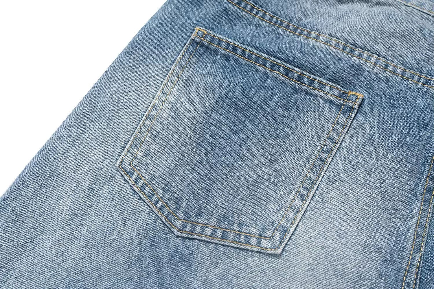 Japanese Brand × Jean Frayed Distressed Baggy Jeans Size US 36 / EU 52 - 6 Thumbnail