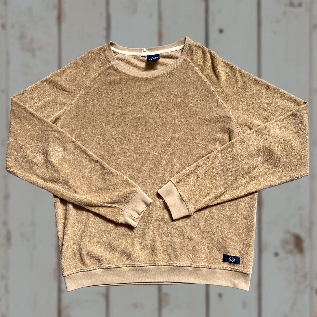 Bleu De Paname Bleu De Paname Beis Beige Crew Neck Raglan Sweater Men’s L Shirt Unisex Adults Vintage? Size US L / EU 52-54 / 3 - 1 Thumbnail