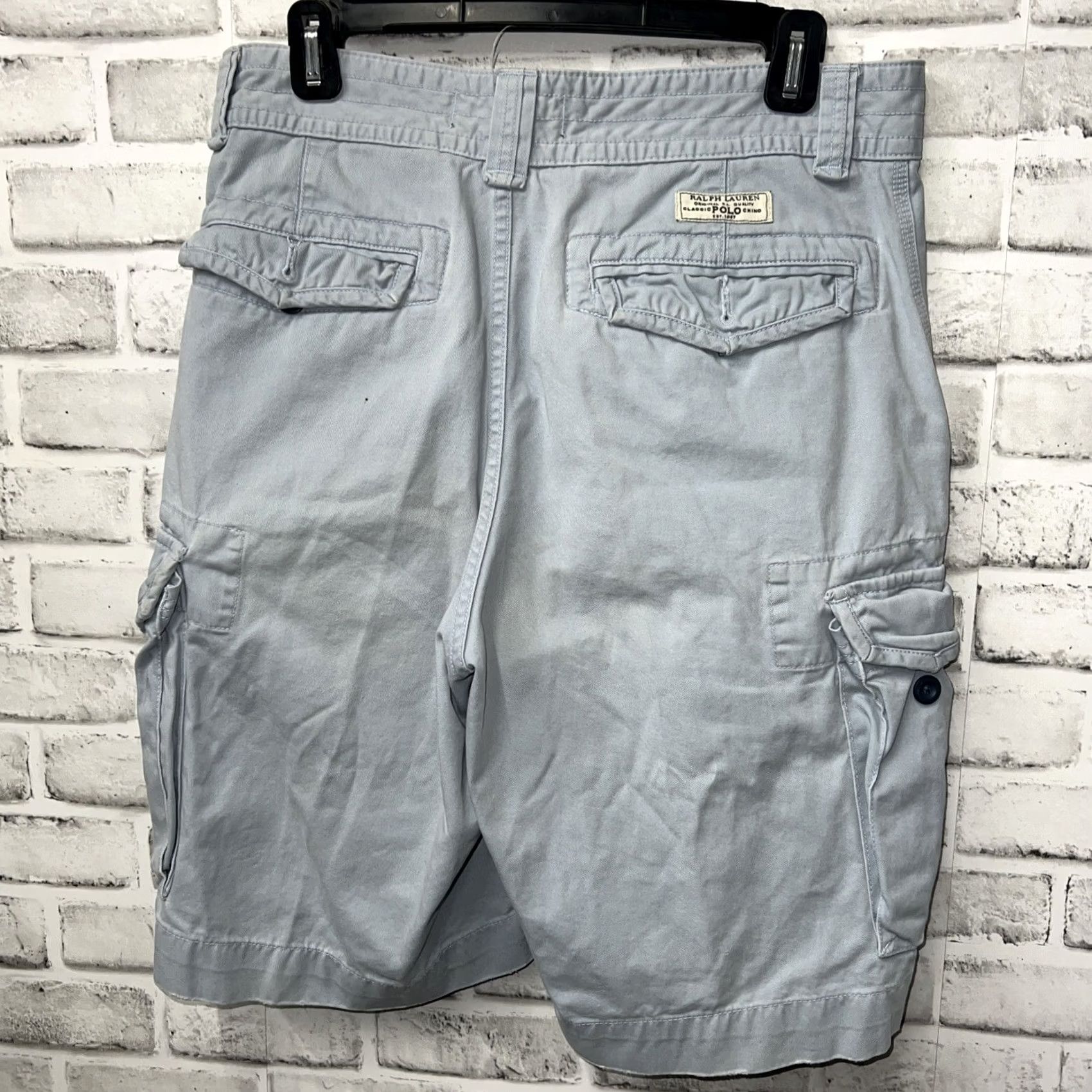 Polo Ralph Lauren Polo Ralph Lauren Cargo Shorts Mens Size 33 Blue Size US XS / EU 42 / 0 - 2 Thumbnail