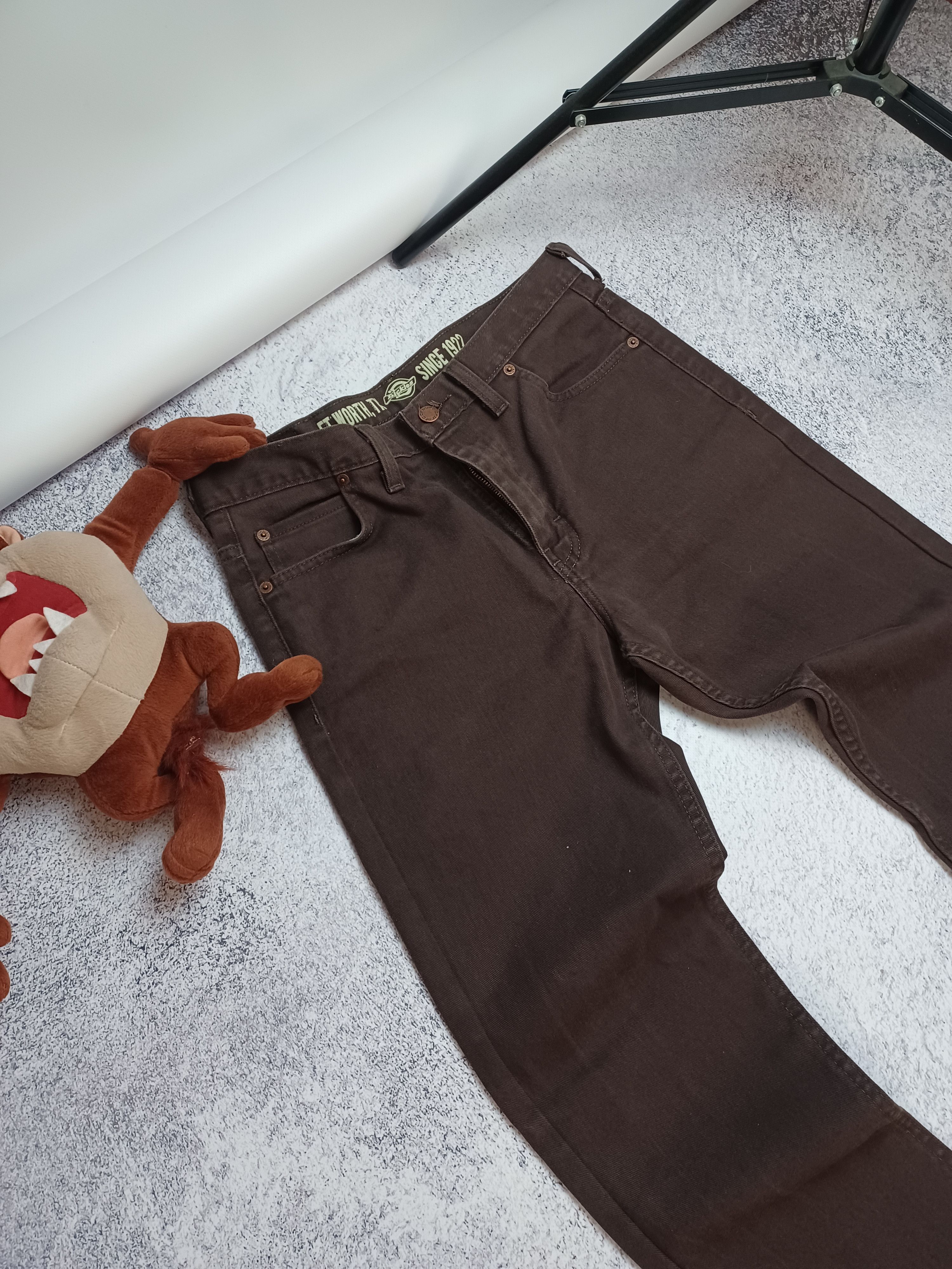 Dickies Dickies Brown Pants Size US 31 - 4 Thumbnail