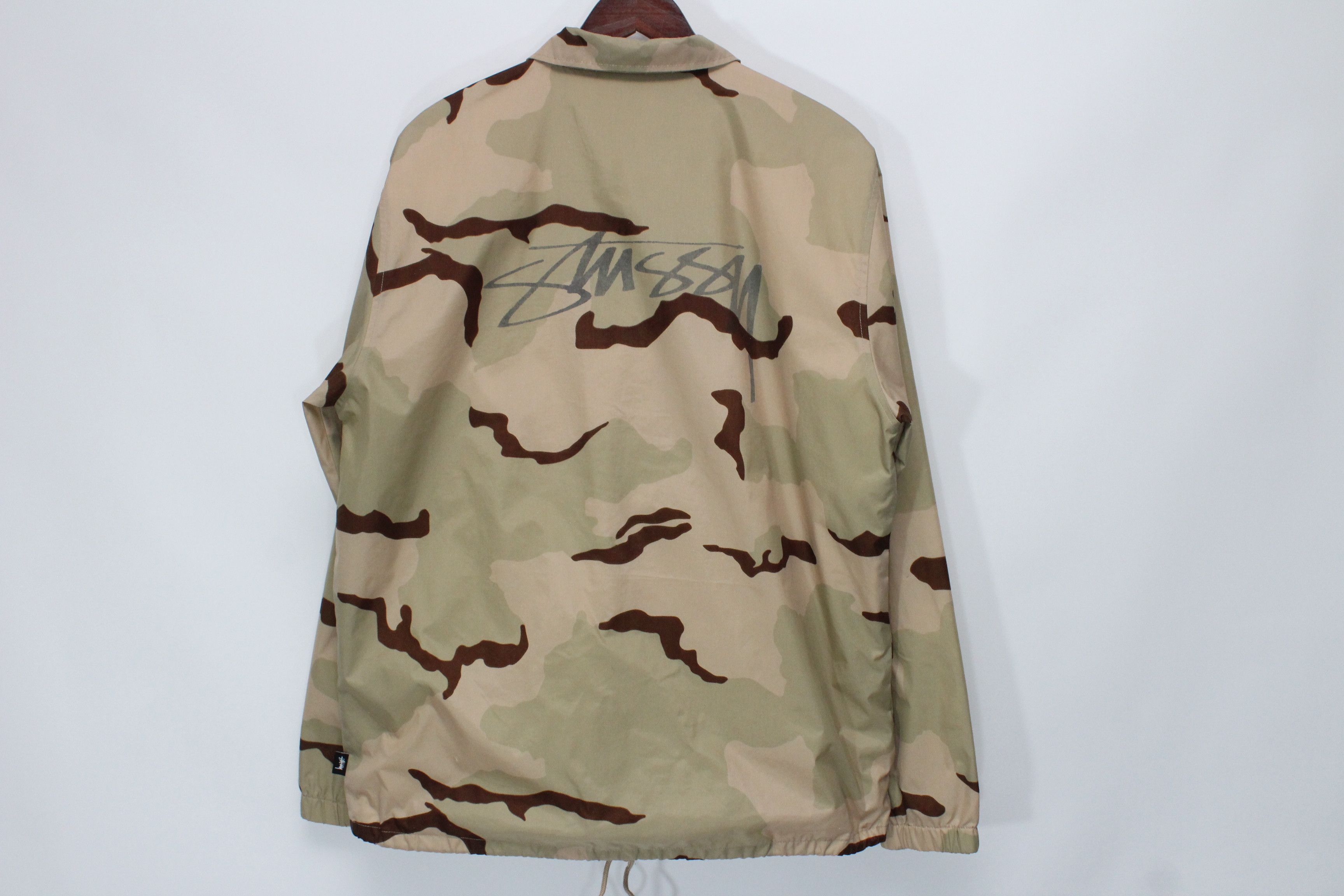 Stussy Stussy Coach Jacket Camo Size L Size US L / EU 52-54 / 3 - 7 Thumbnail