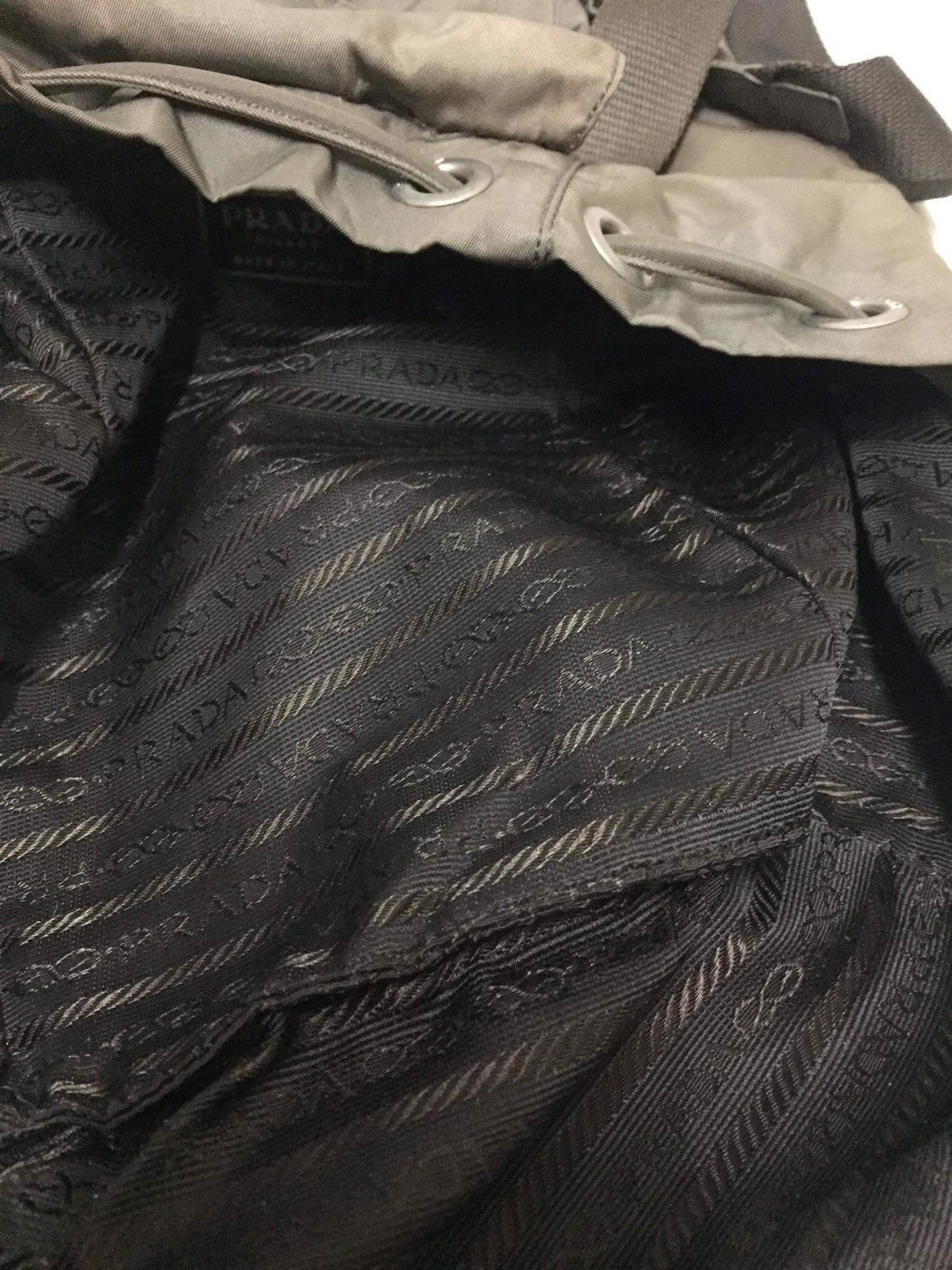 Prada Authentic Prada Nylon Mini Backpack Size ONE SIZE - 17 Thumbnail
