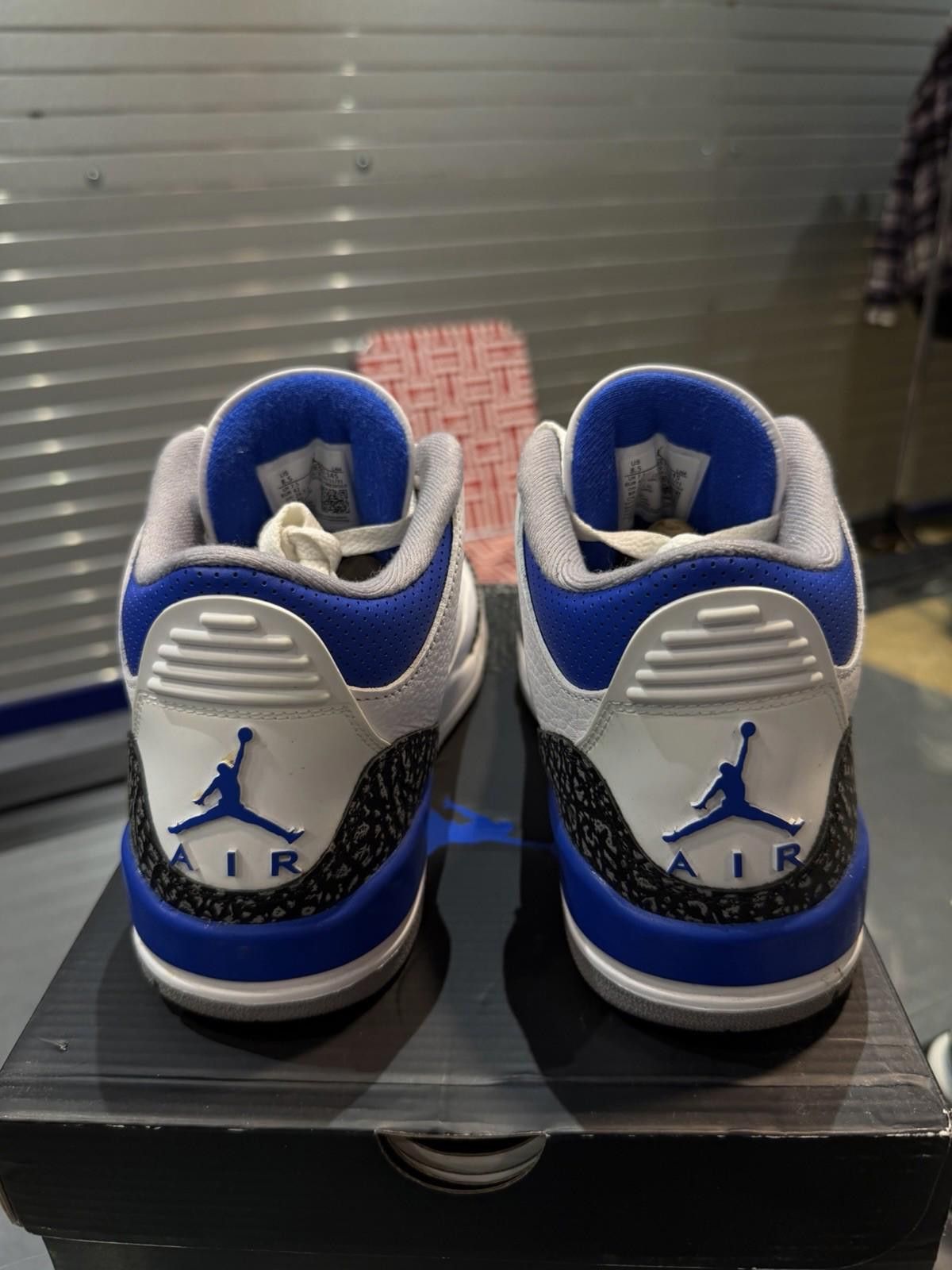 Jordan Brand Jordan 3 Retro Racer Blue Size 8.5 Pre-Owned CT8532-145 Size US 8.5 / EU 41-42 - 5 Thumbnail