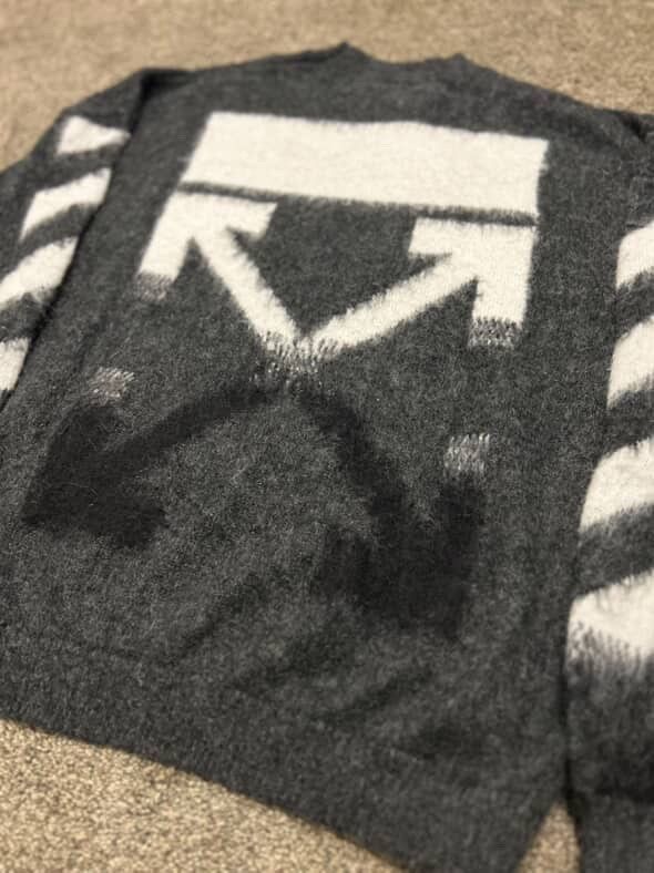 Off-White Off-White Mohair Knit Sweater Size US S / EU 44-46 / 1 - 2 Thumbnail