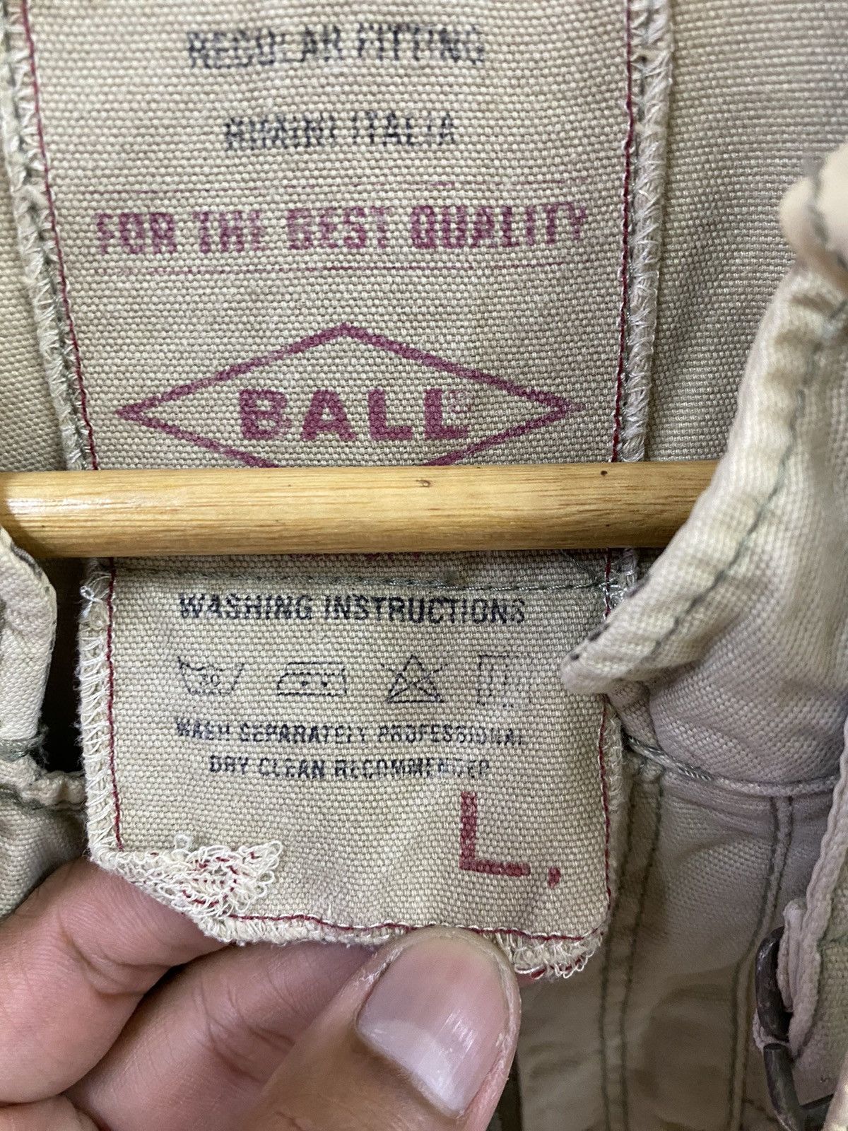 Vintage Vtg Ball Jacket Size US L / EU 52-54 / 3 - 14 Thumbnail
