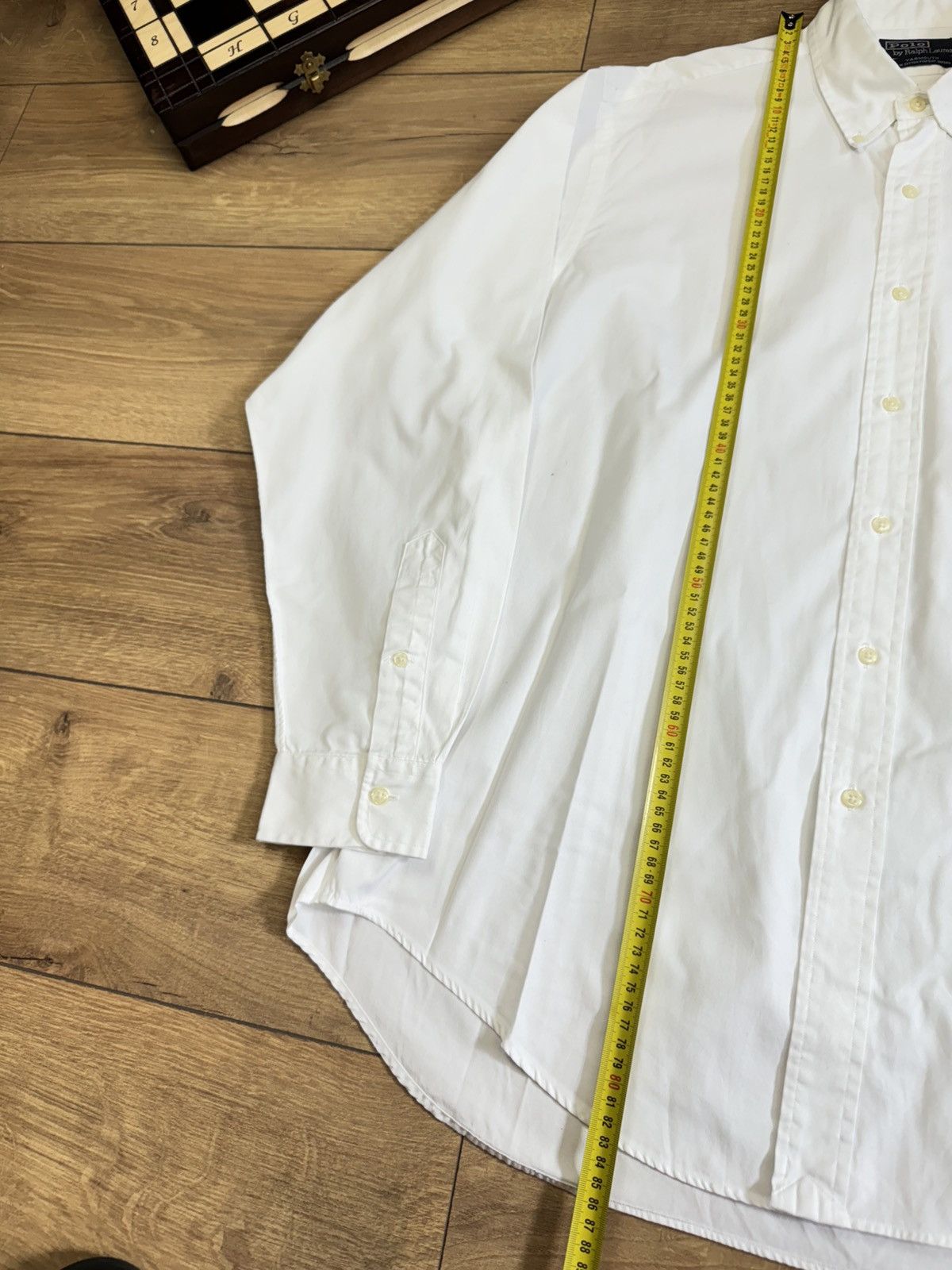 Polo Ralph Lauren White shirt Polo Ralph Lauren Oxford original old money item Size US XL / EU 56 / 4 - 5 Thumbnail