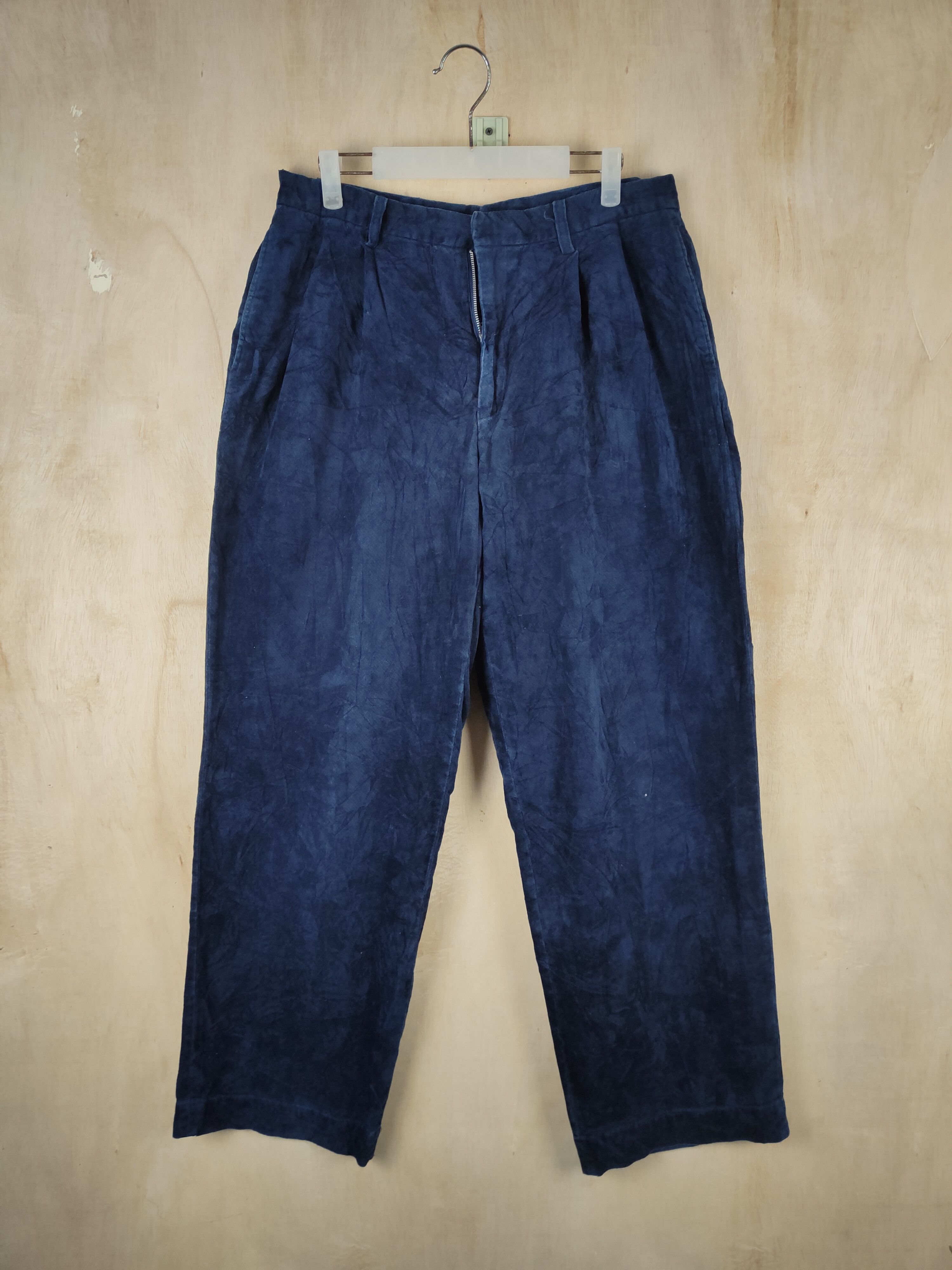 Image of Corduroi Club x Vintage Dark Blue Multipocket Corduroy Pants S2510, Men's (Size 33)