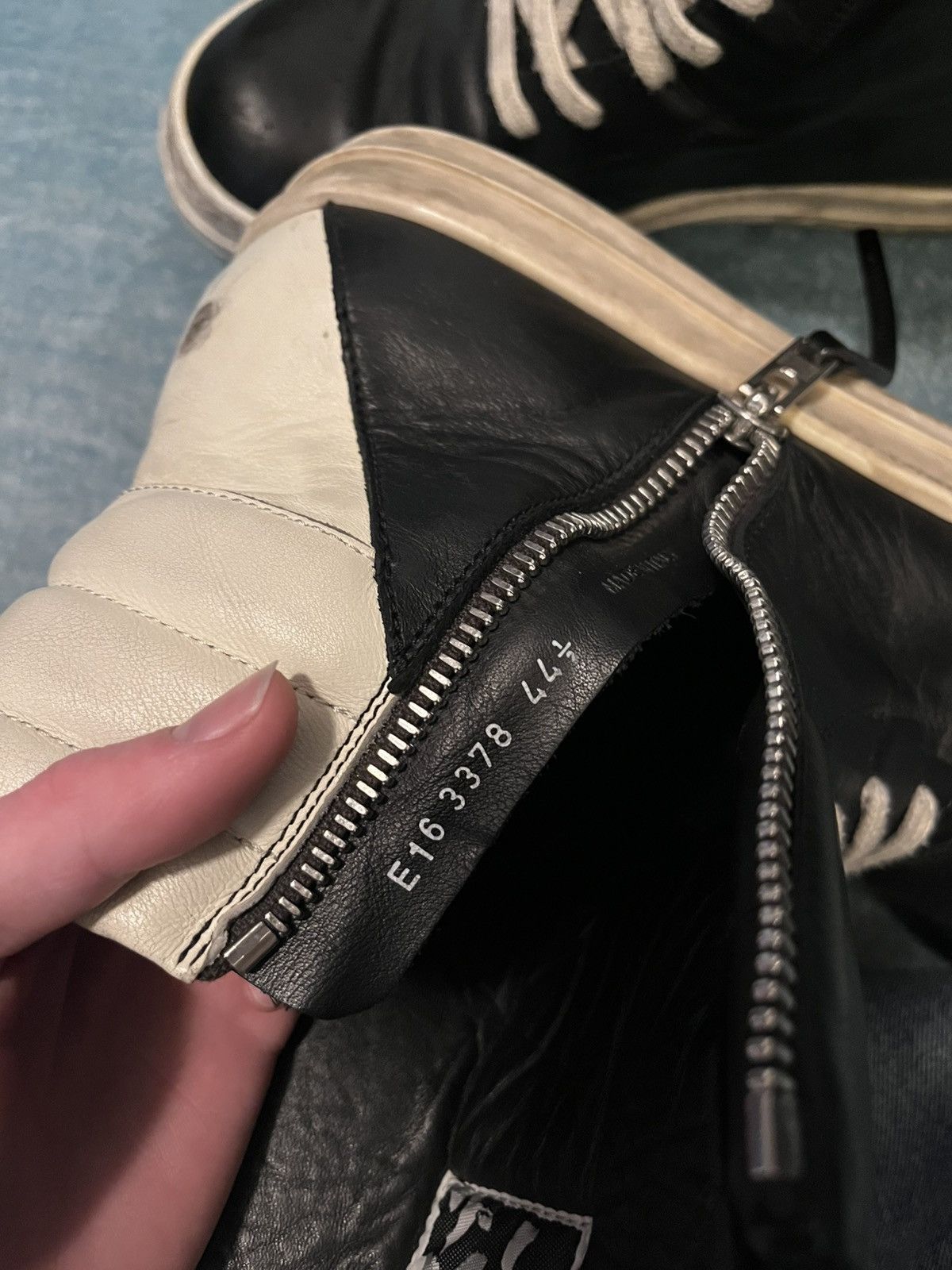 Rick Owens SS16 Cyclops hook geobaskets Size US 11.5 / EU 44-45 - 7 Thumbnail