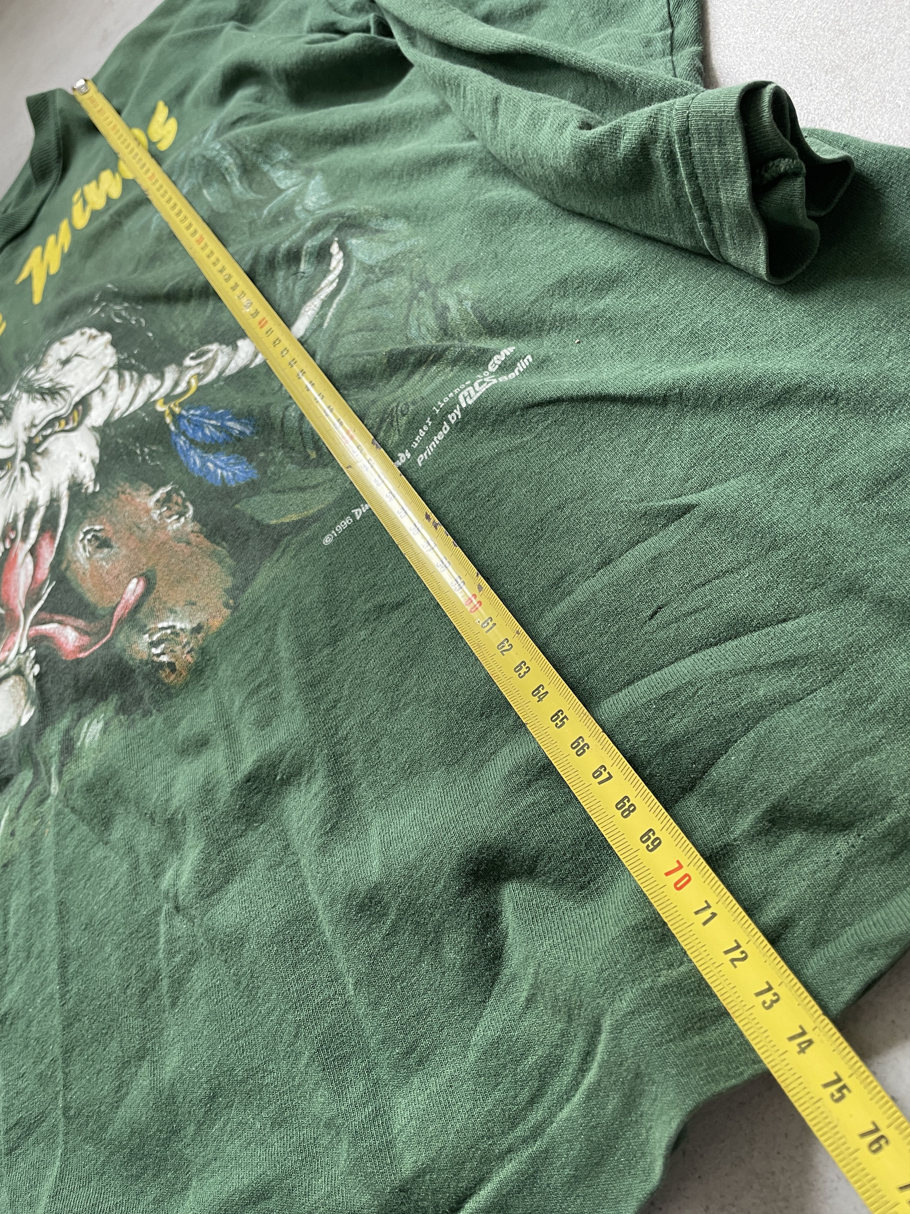 Band Tees VINTAGE 1993 DIMPLE MINDS MAXIMUM DEBILUM GREEN LONGSLEEVE Size US L / EU 52-54 / 3 - 10 Thumbnail