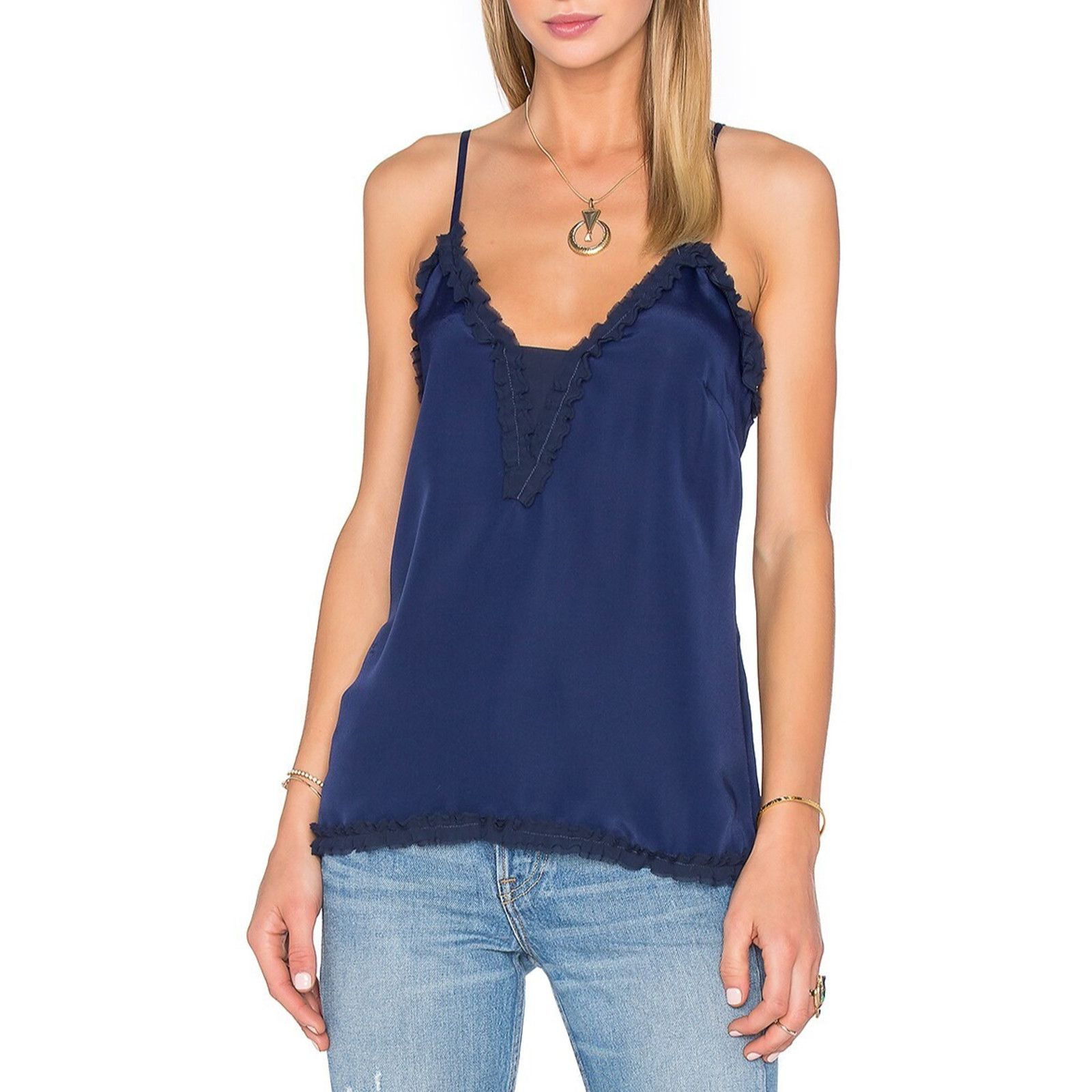 House of Harlow House of Harlow 1960 REVOLVE Leah Deep V Cami top S A001497 Size S / US 4 / IT 40 - 1 Thumbnail