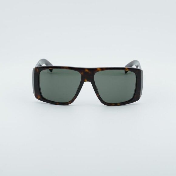 Saint Laurent Paris Saint Laurent SL832 002 Sunglasses Havana Square Frame, Grey Size ONE SIZE - 2 Thumbnail