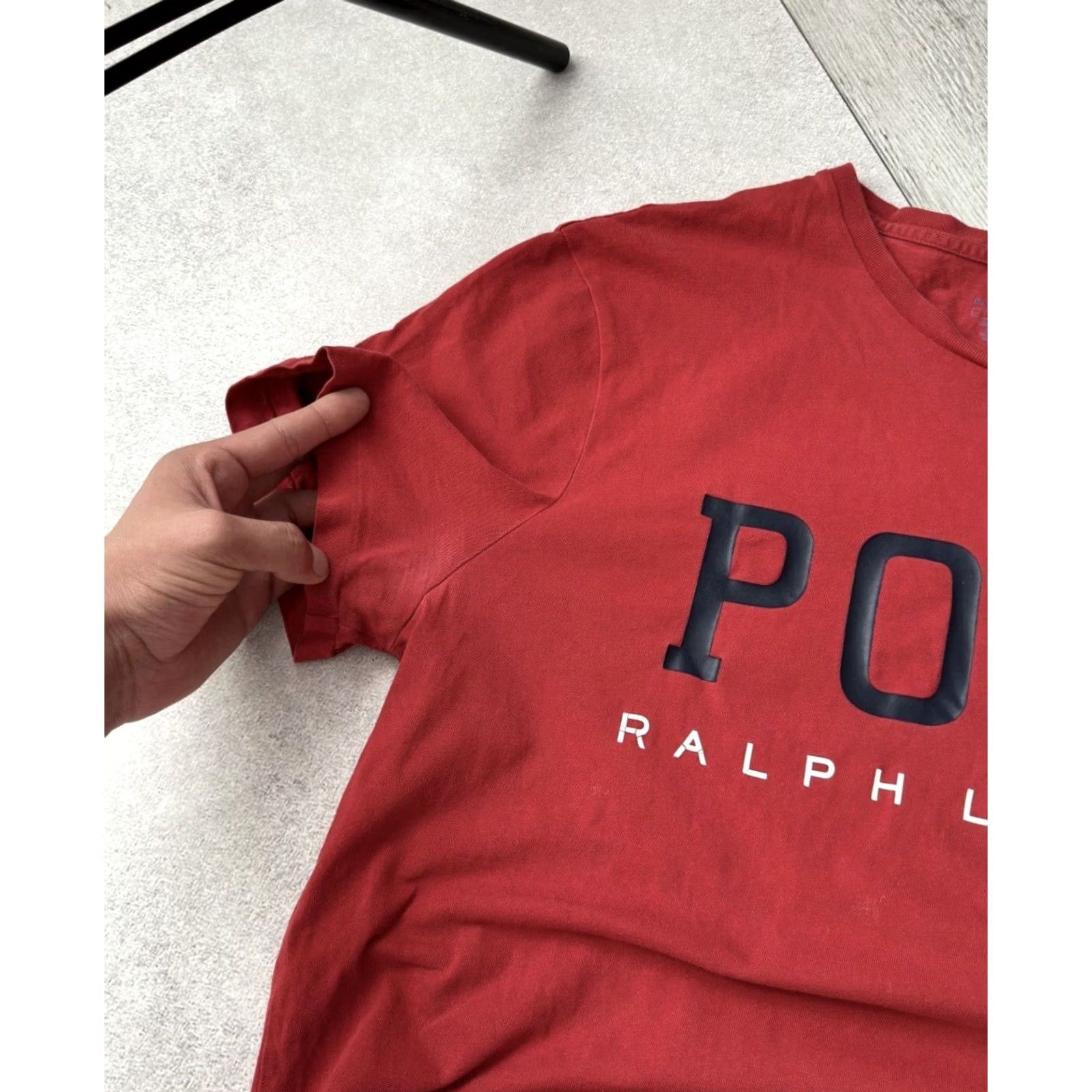Ralph Lauren Polo Ralph Lauren Big Logo Red T-Shirt XL Men Size US XL / EU 56 / 4 - 6 Thumbnail