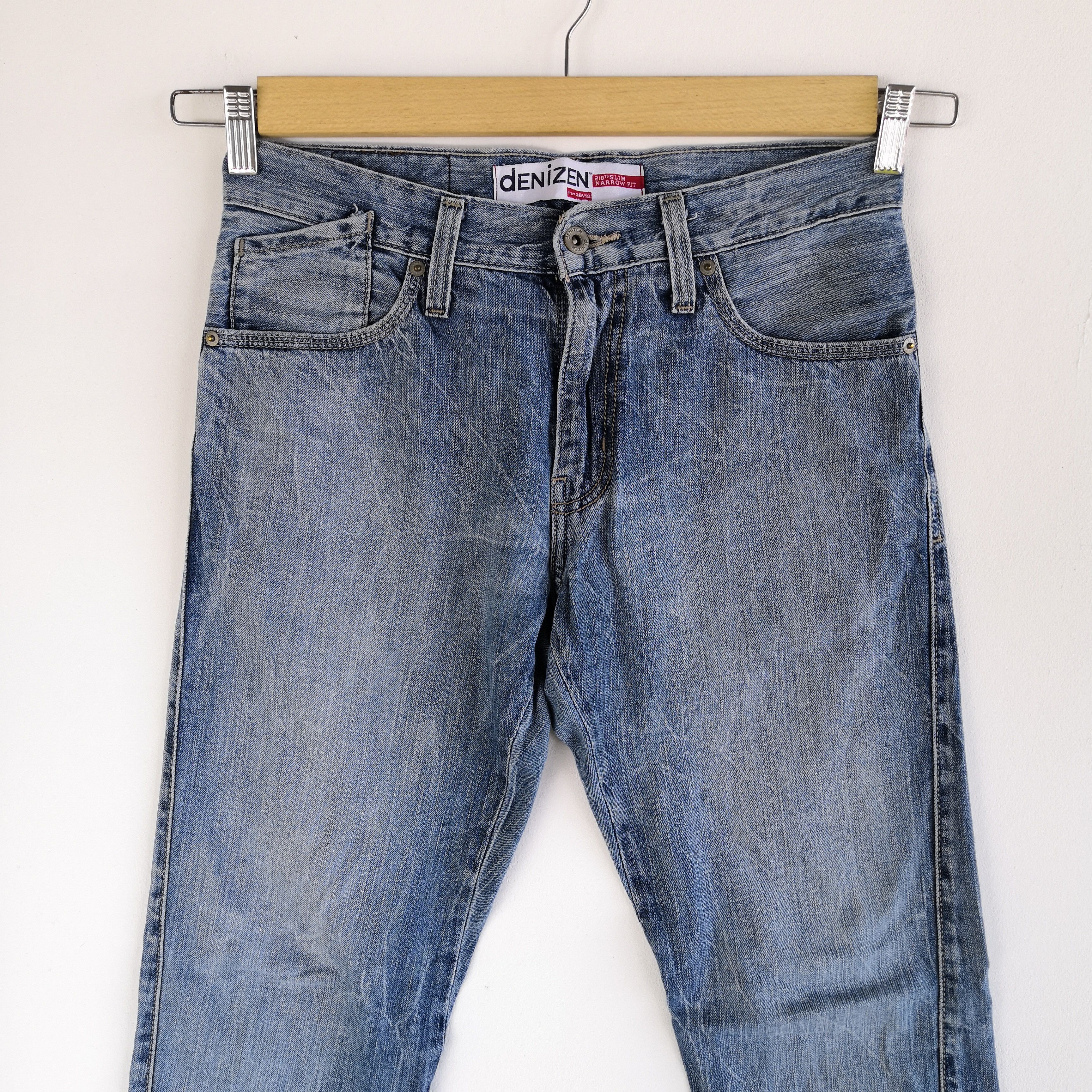 Levi's Vintage Y2K Levi's Light Wash Jeans Denizen by Levis Denim Size 28" / US 6 / IT 42 - 3 Thumbnail