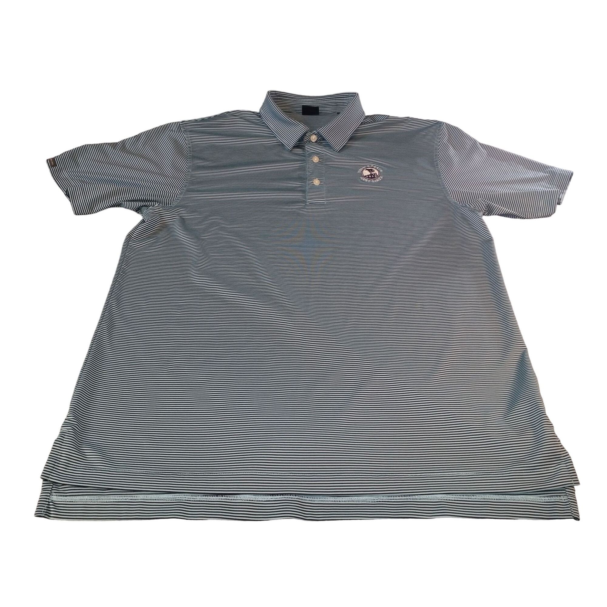 Lone Cypress By Pebble Beach Pebble Beach Golf Links Polo Men Sz L Dunning Golf Embroider Size US L / EU 52-54 / 3 - 1 Thumbnail