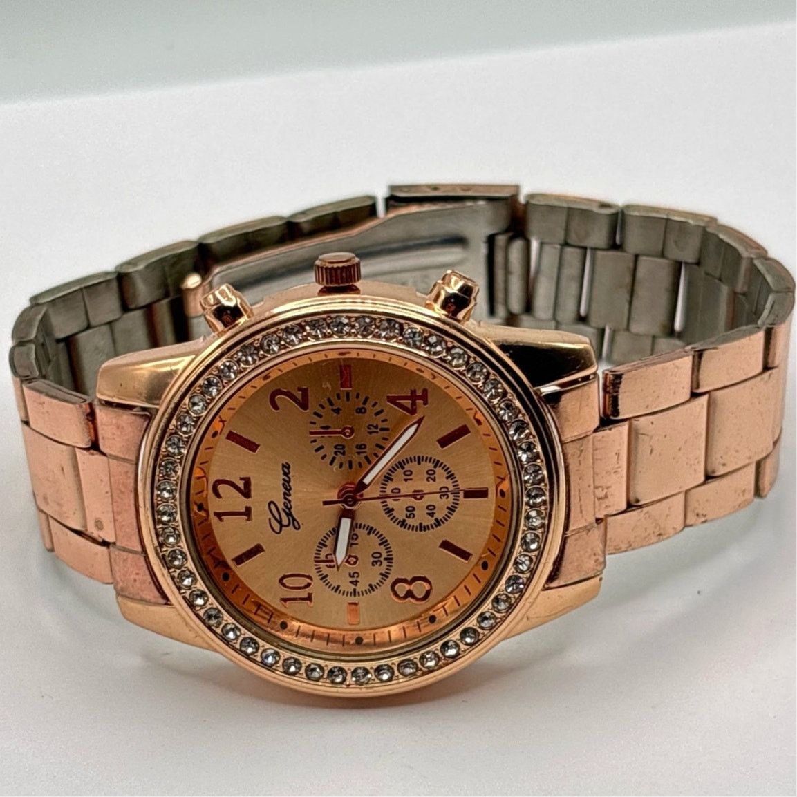Other Rose Gold Retro Men's Watch Size ONE SIZE - 3 Thumbnail