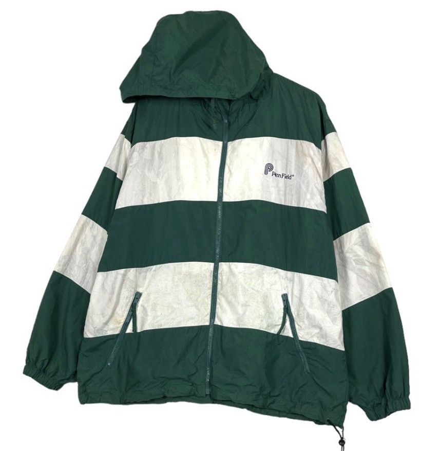 Japanese Brand × Penfield 💥PENFIELD WINDBREAKER STRIPED ZIPPER HOODIE JACKET Size US L / EU 52-54 / 3 - 3 Thumbnail