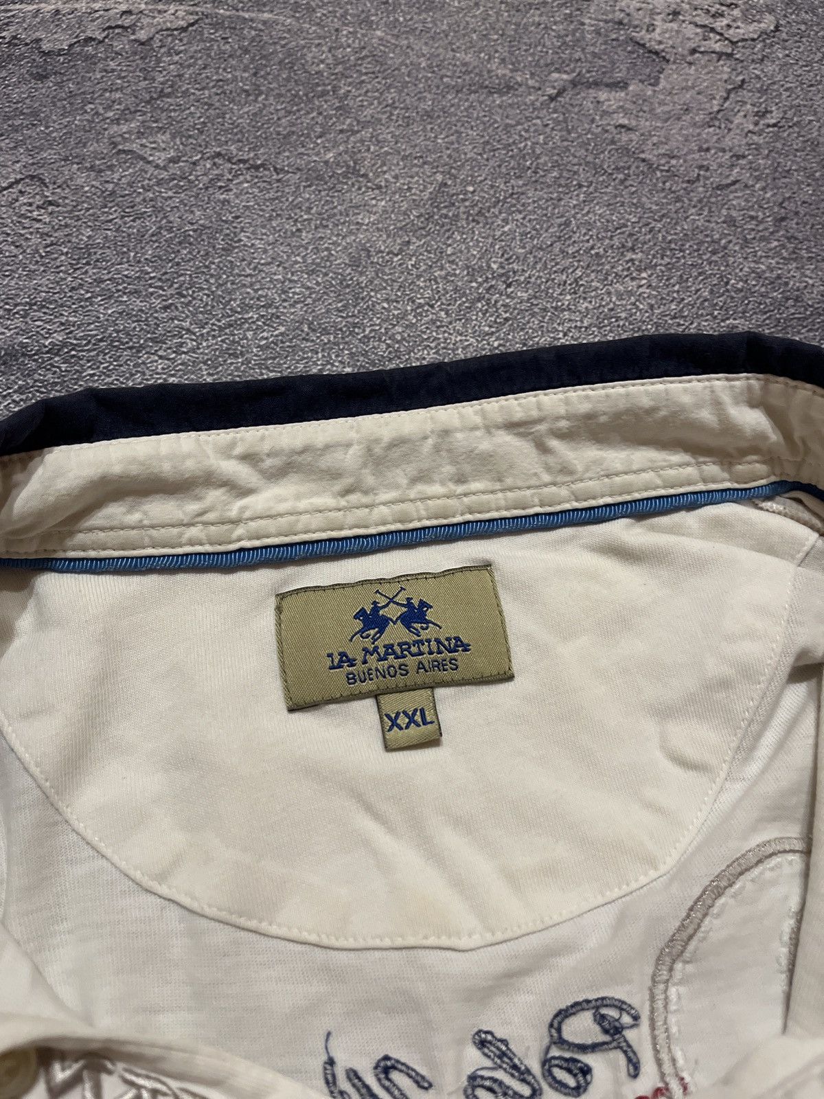 La Martina × Vintage Vintage La Martina Australian Polo Team Polo T-shirt Size US XXL / EU 58 / 5 - 11 Thumbnail