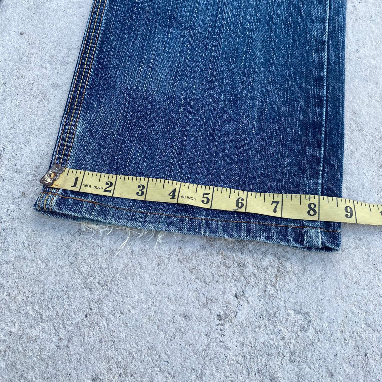If Six Was Nine Vintage Edwin Exclusive Vintage Distressed Denim Size US 32 / EU 48 - 7 Thumbnail